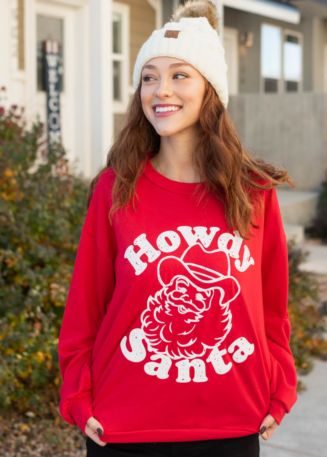Howdy Santa Pullover
