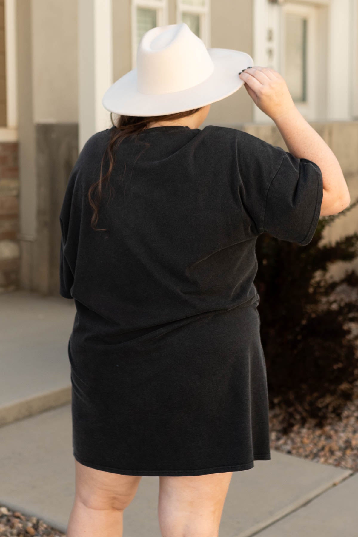 Howdy Y'all Charcoal T-Shirt Dress