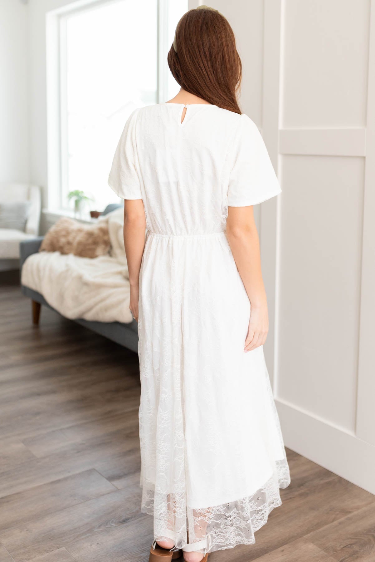 Ida White Lace Dress