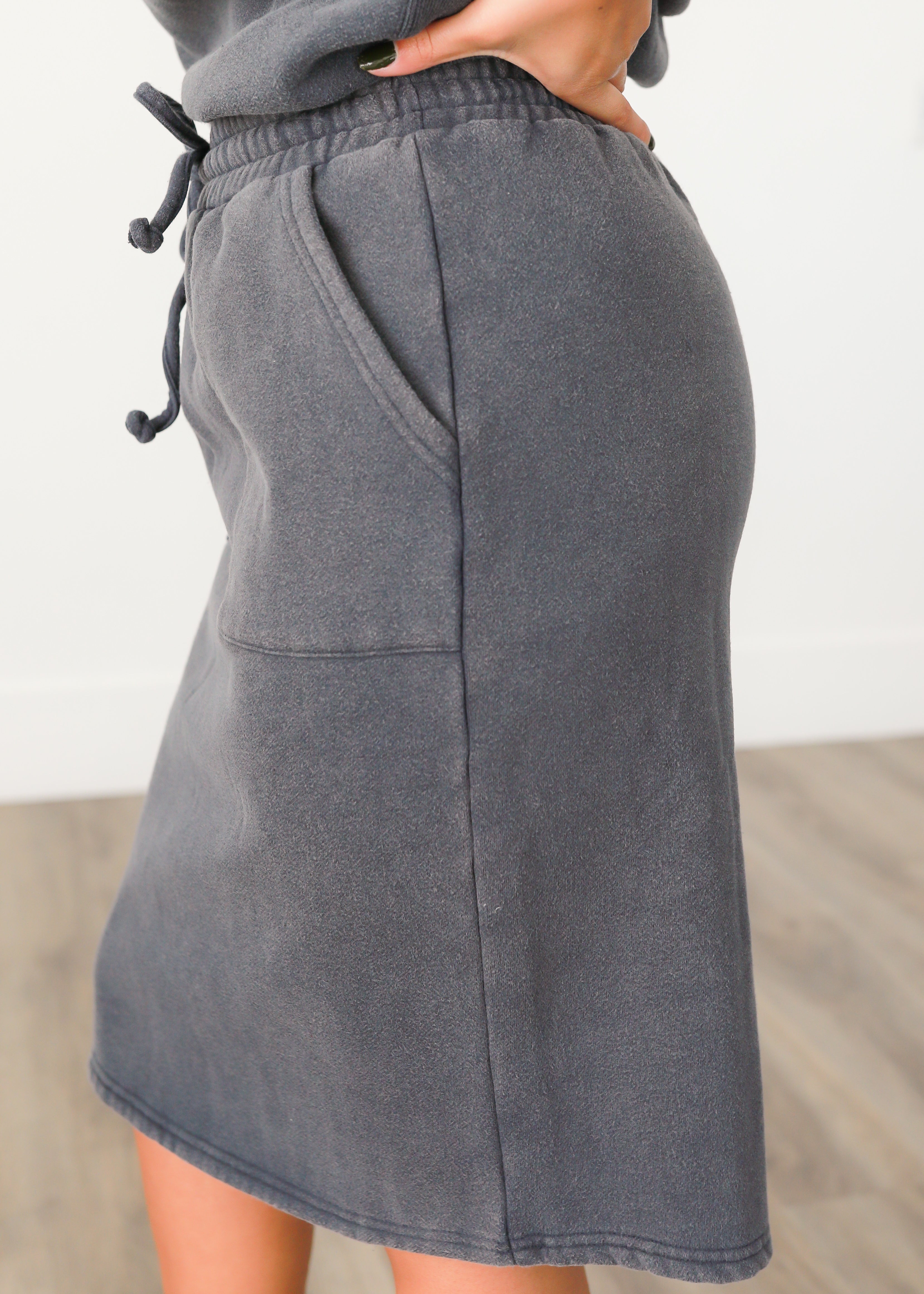 Isabeau Deep Navy Skirt