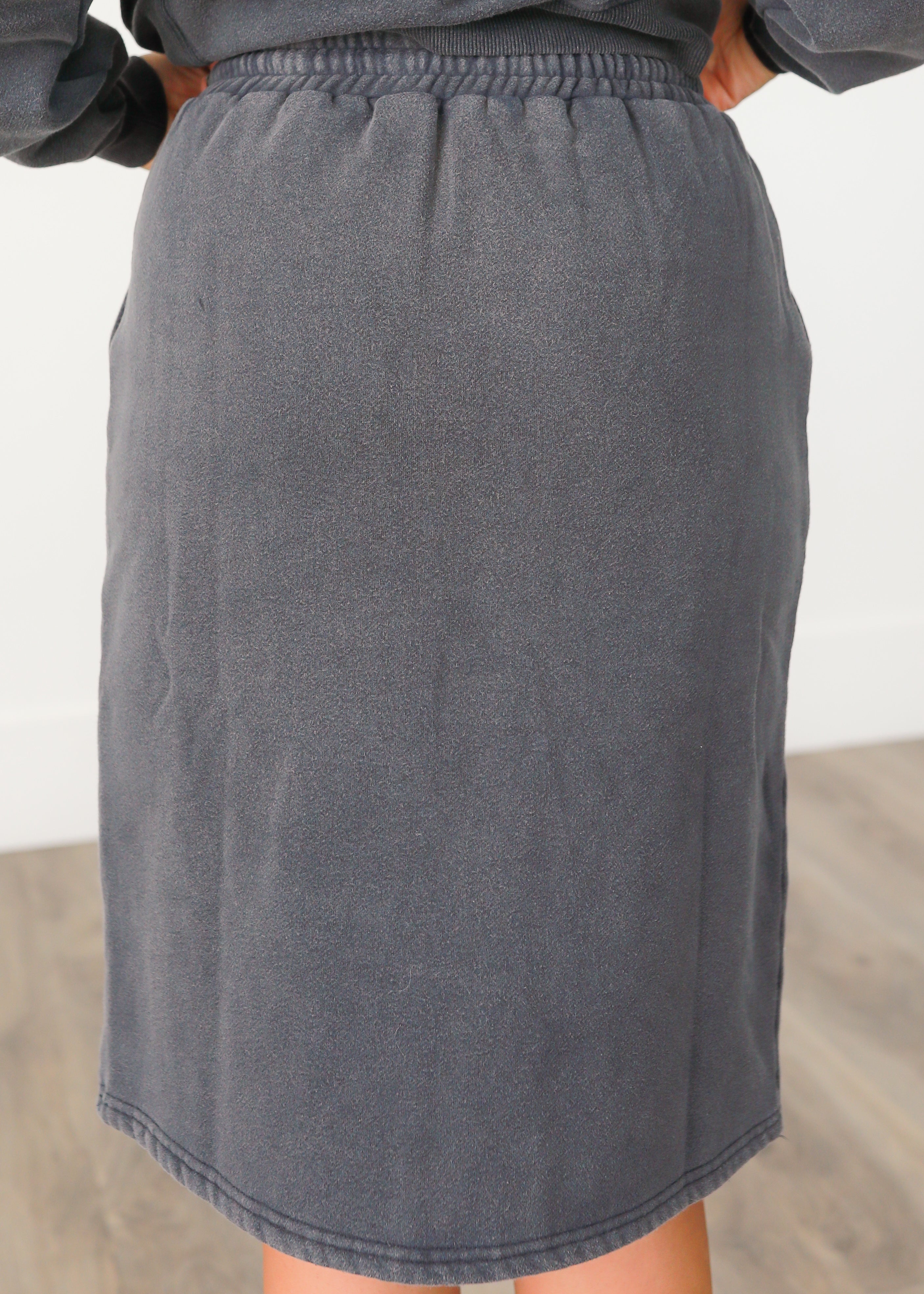 Isabeau Deep Navy Skirt
