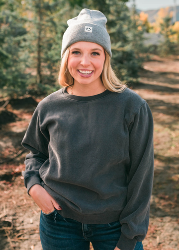 Isabeau Deep Navy Sweatshirt