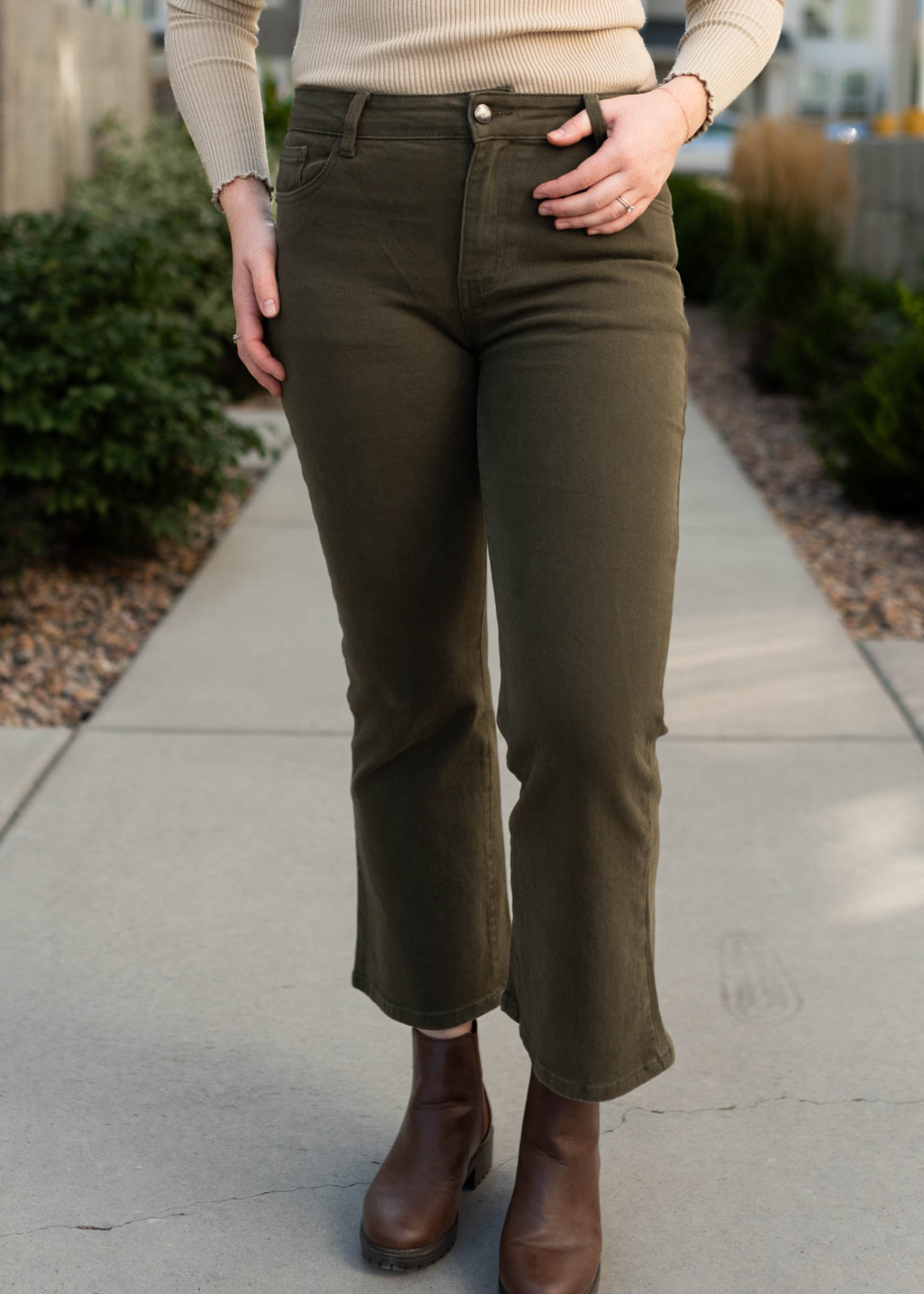 Ivanna Olive Pants
