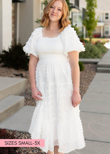 Izzy White Dress