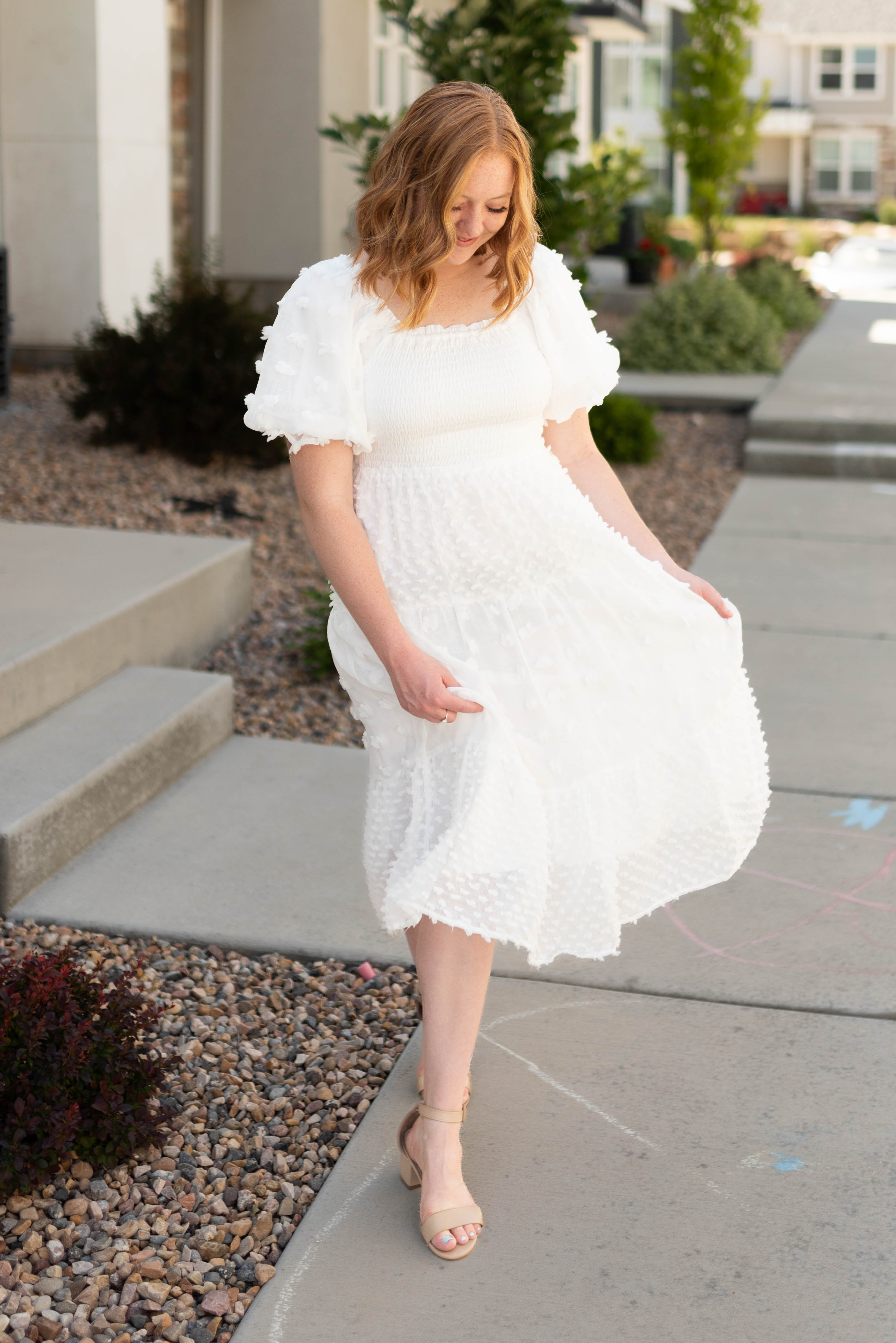 Izzy White Dress