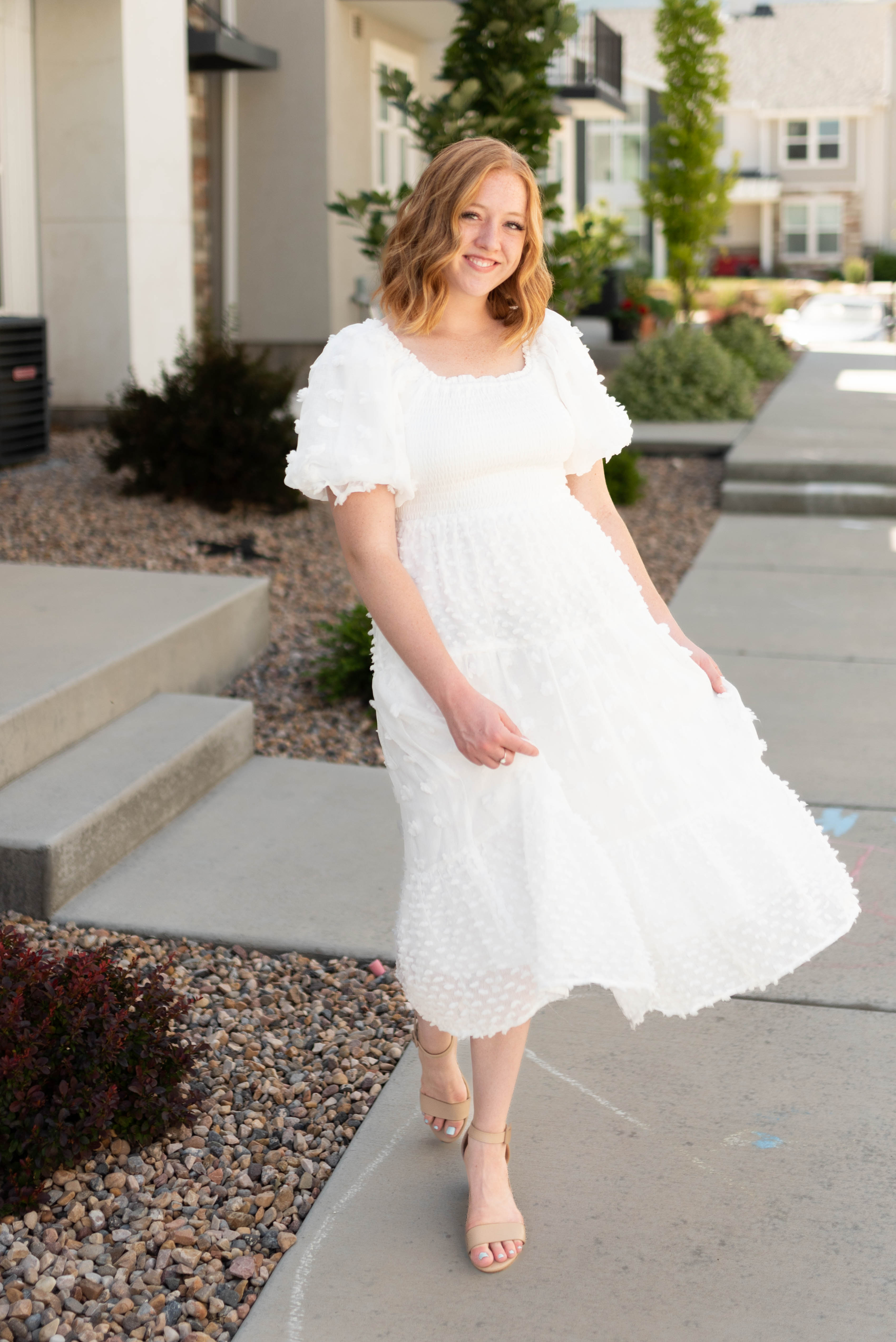 Izzy White Dress