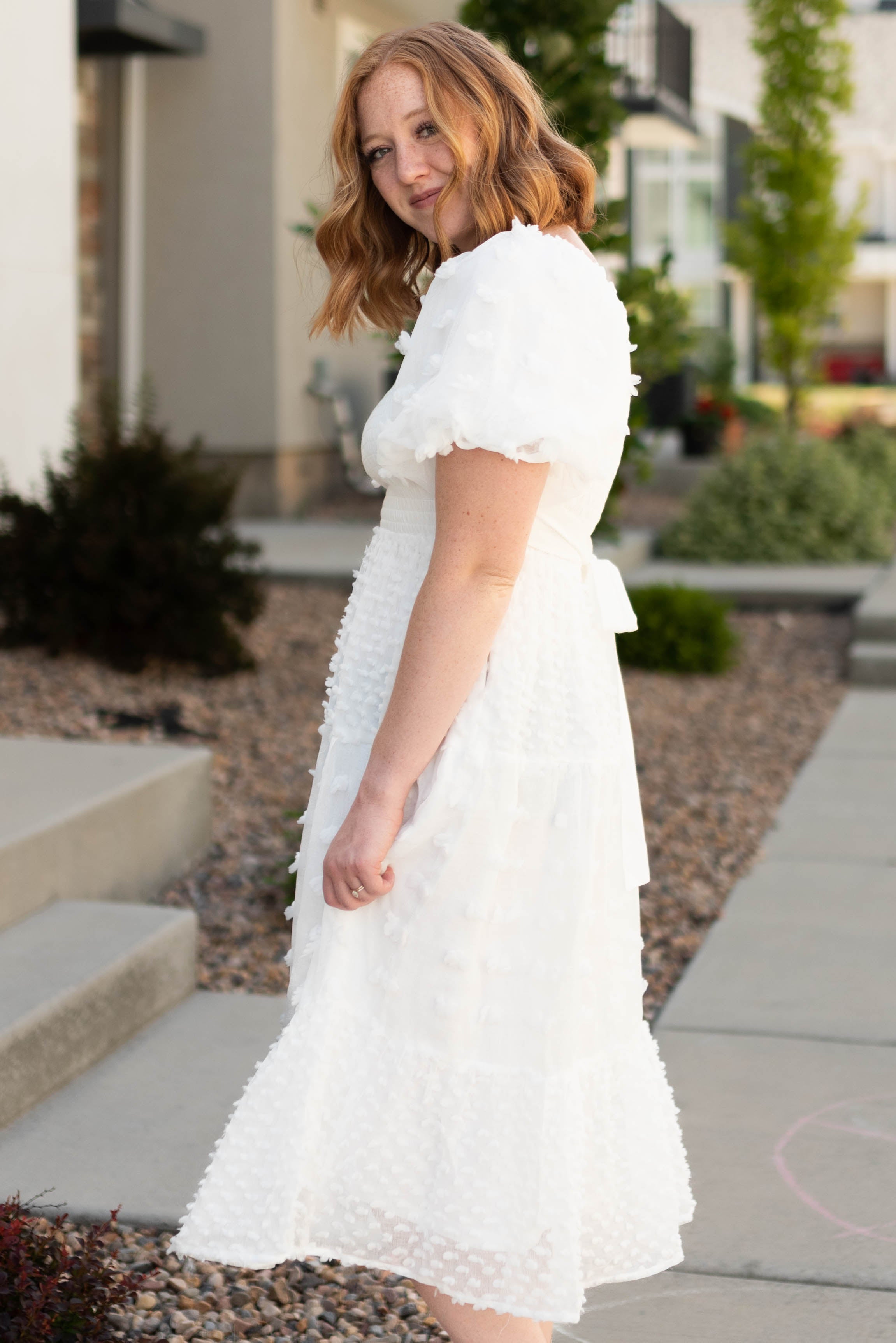 Izzy White Dress