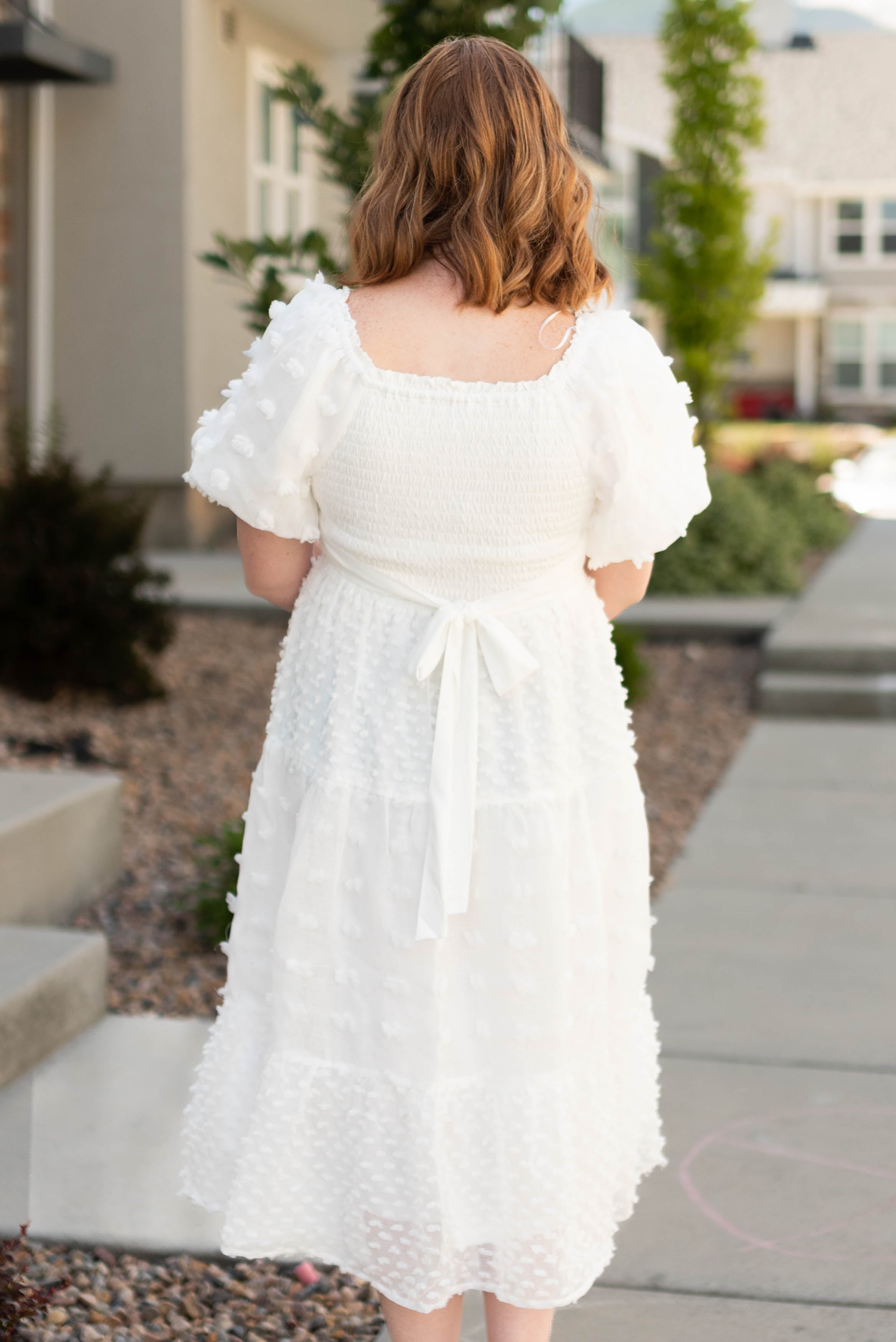 Izzy White Dress