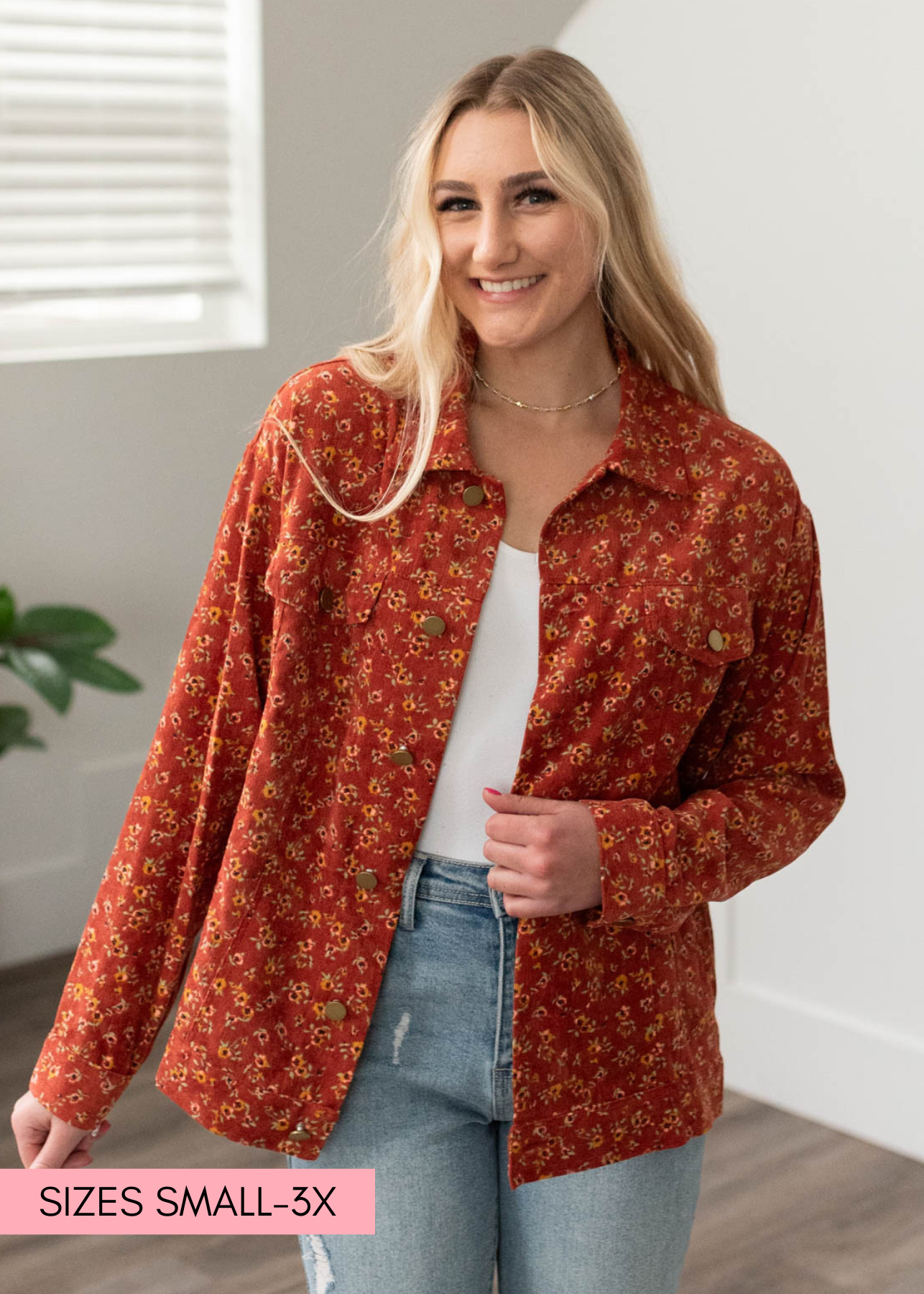 Jackie Brick Shacket