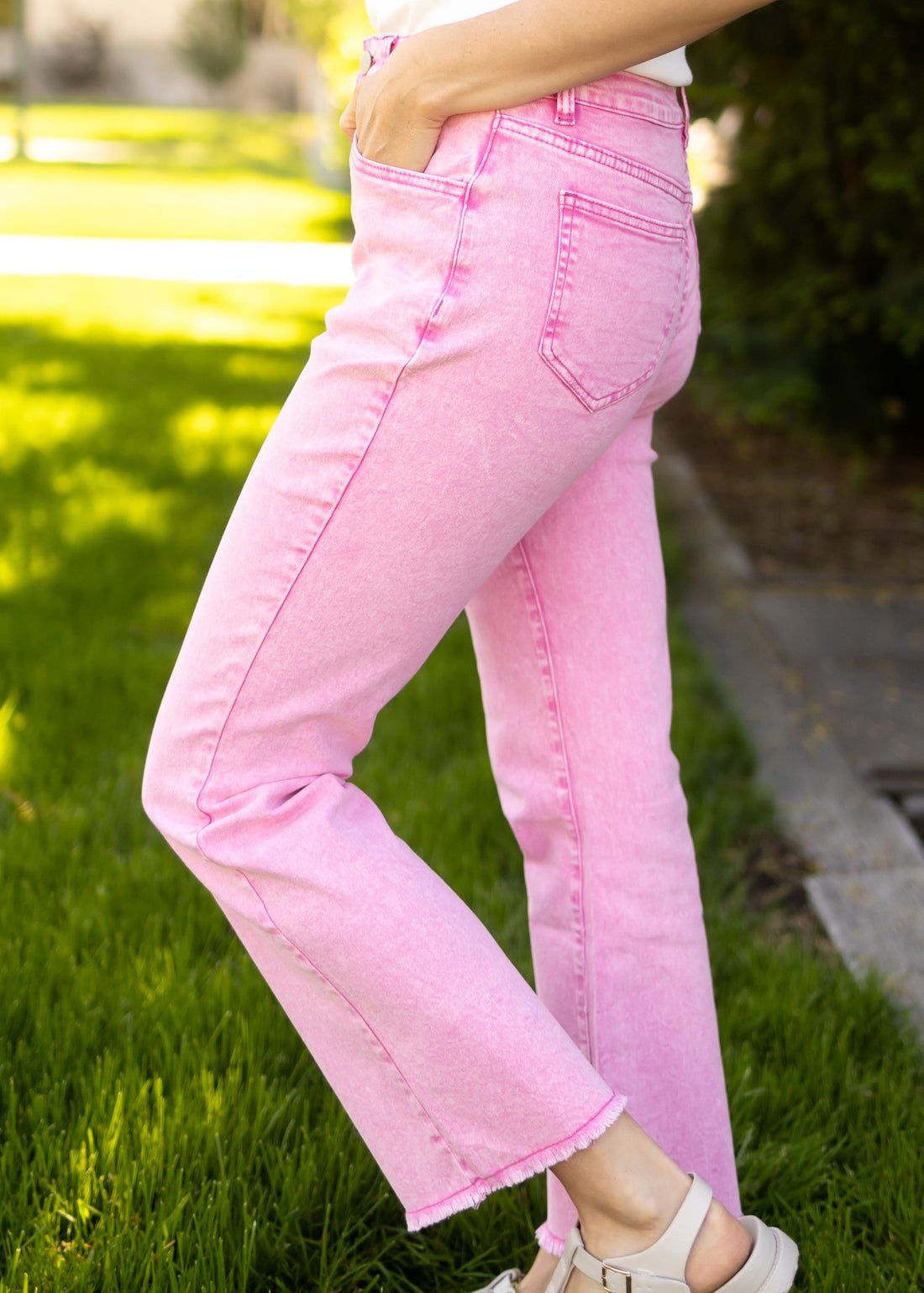 Janelle Pink Pants