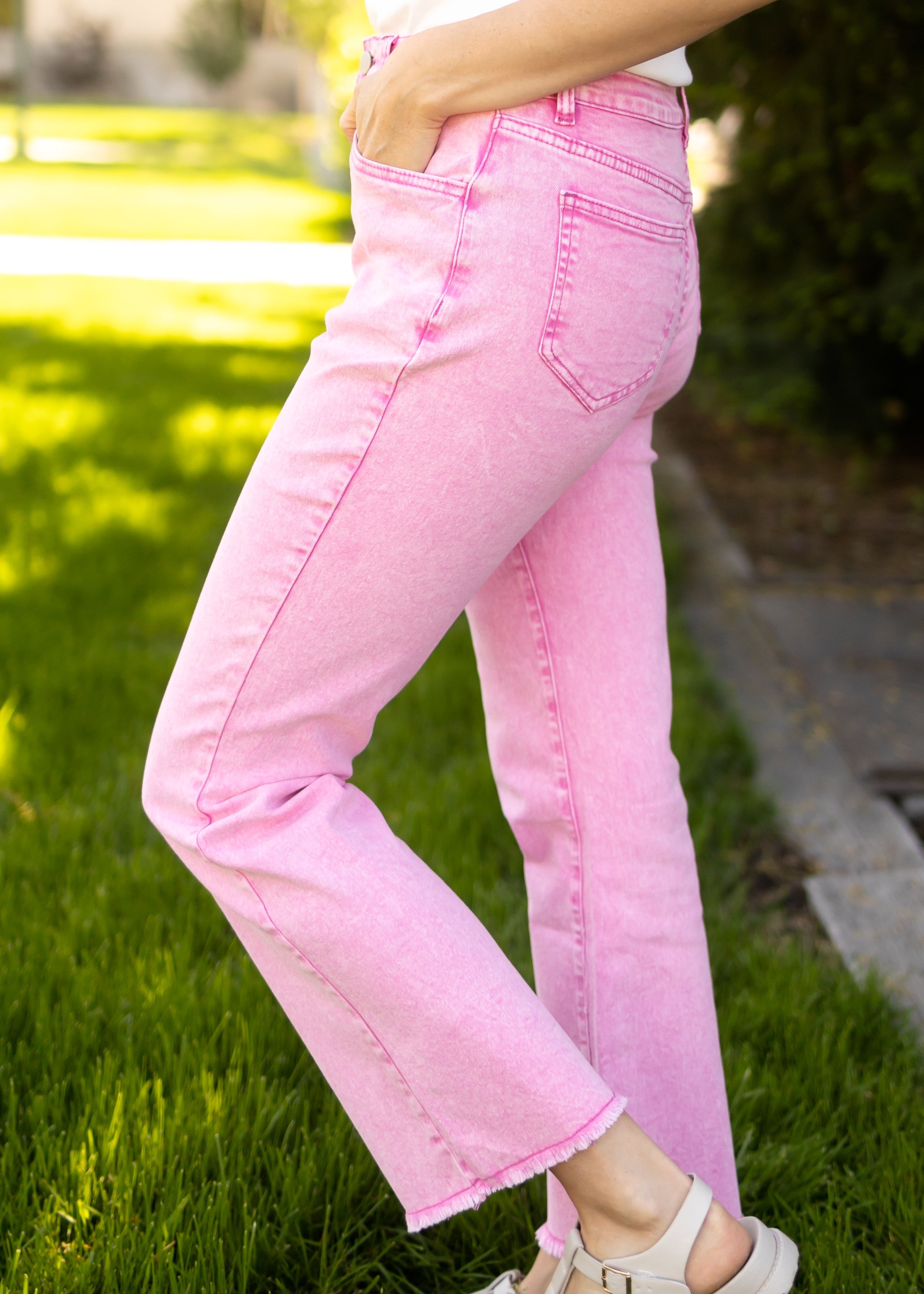 Janelle Pink Pants