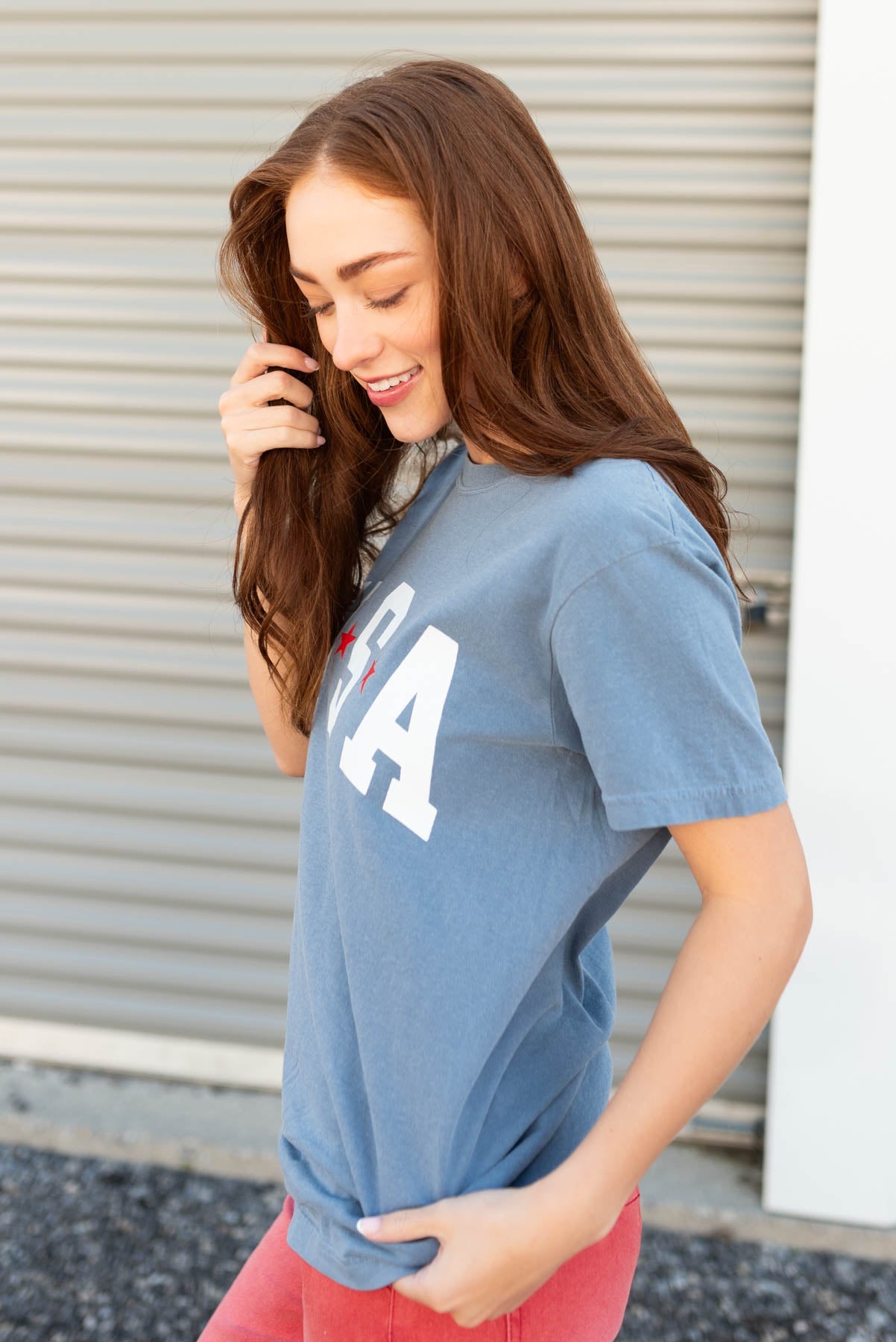 Jean Blue USA Star Tee