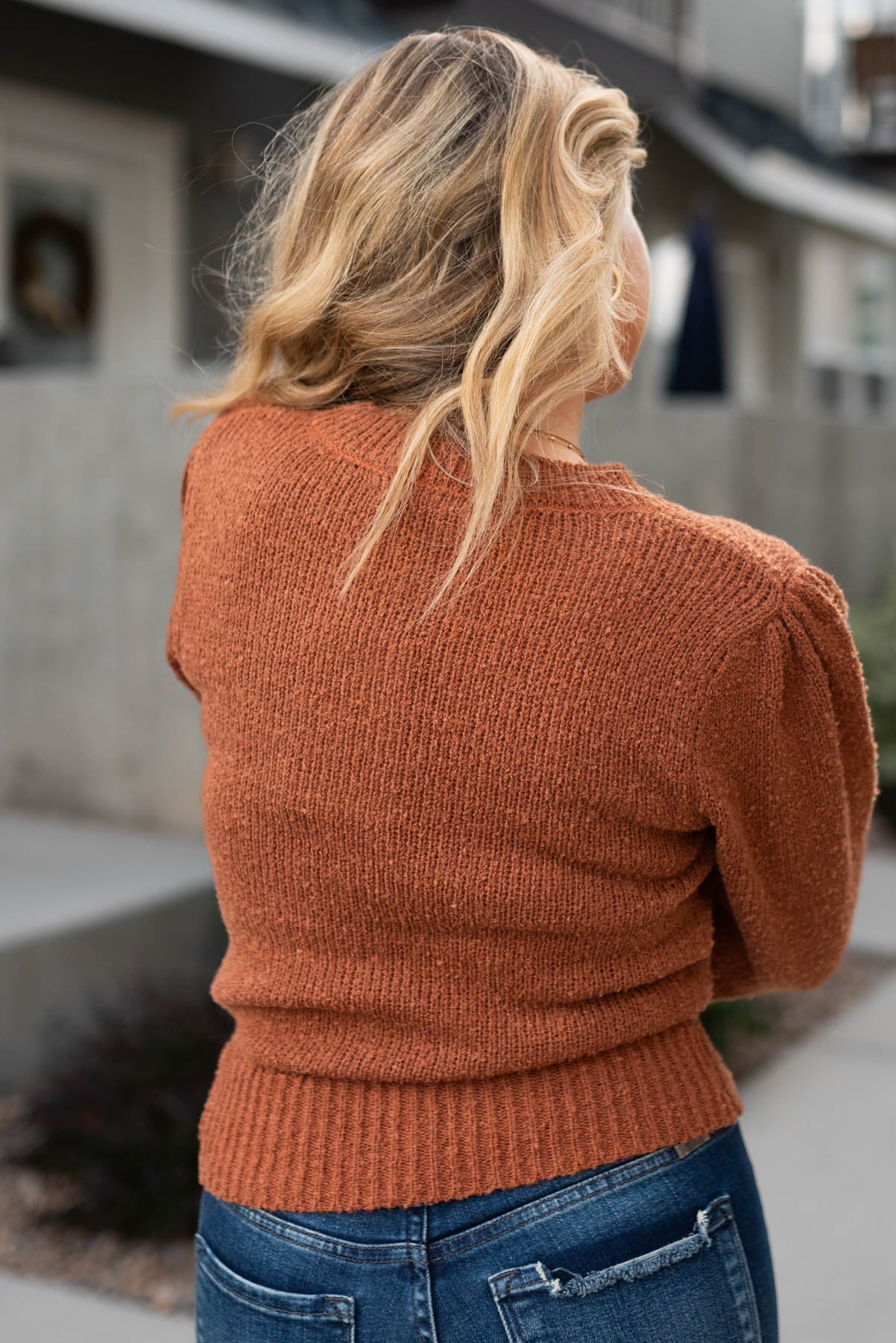 Jenna Camel Knit Sweater