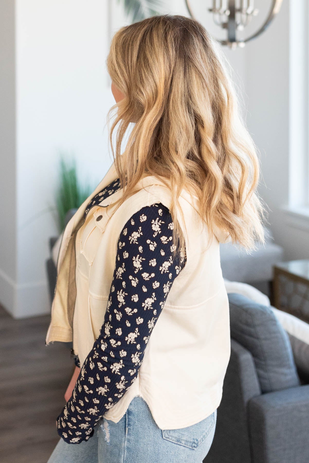 Journey Cream Vest