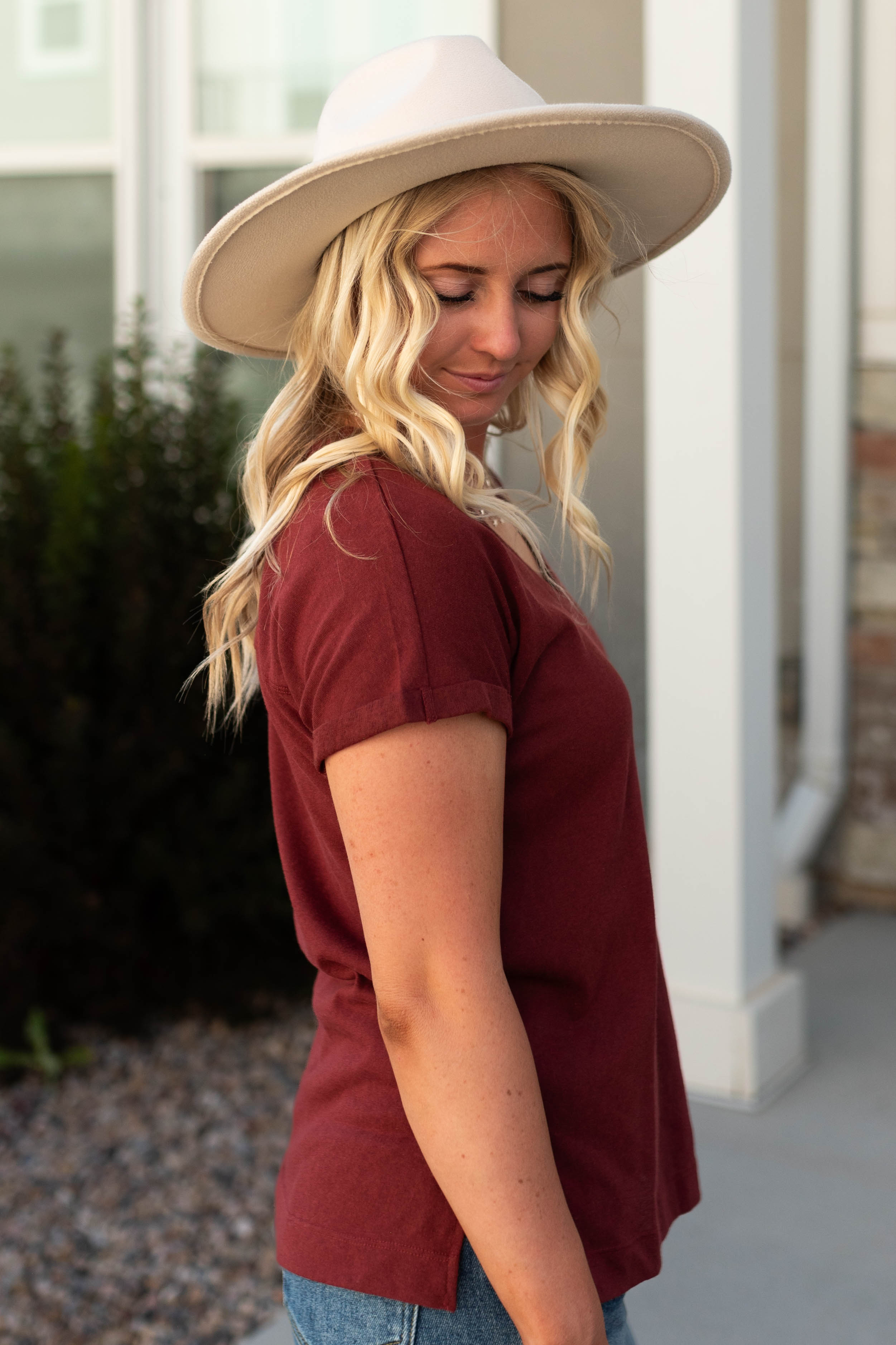 Julie Wine Top