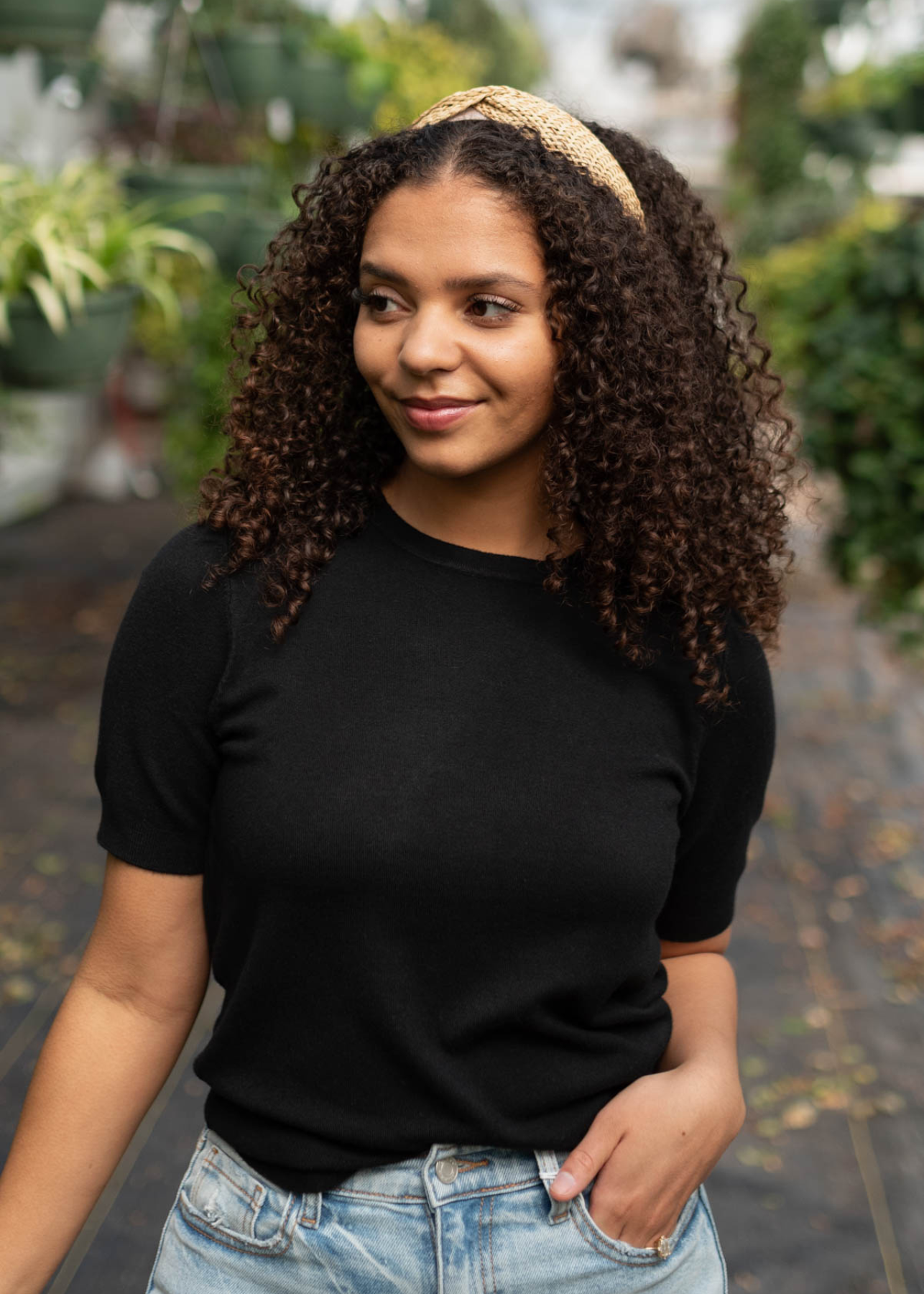 Kally Black Top