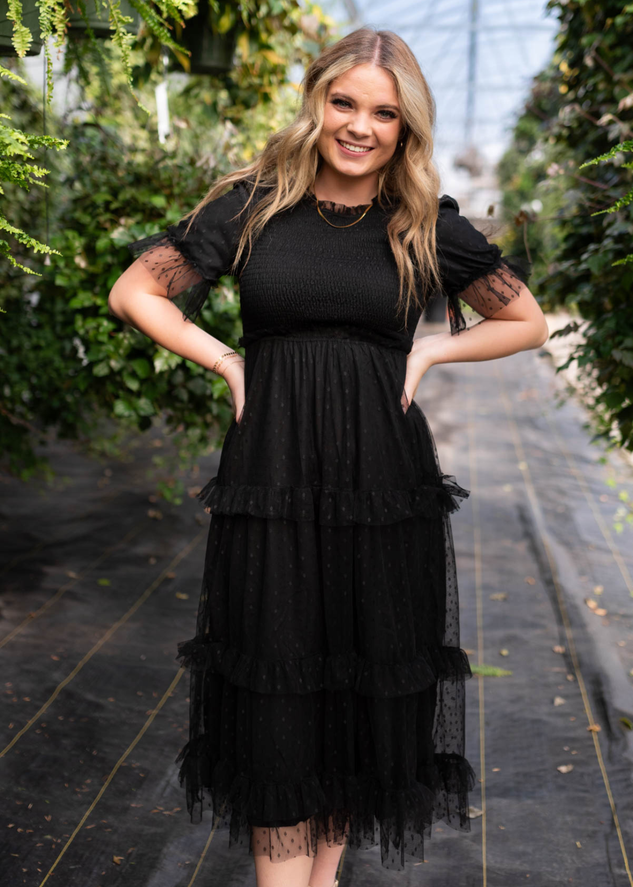 Kamala Black Dress