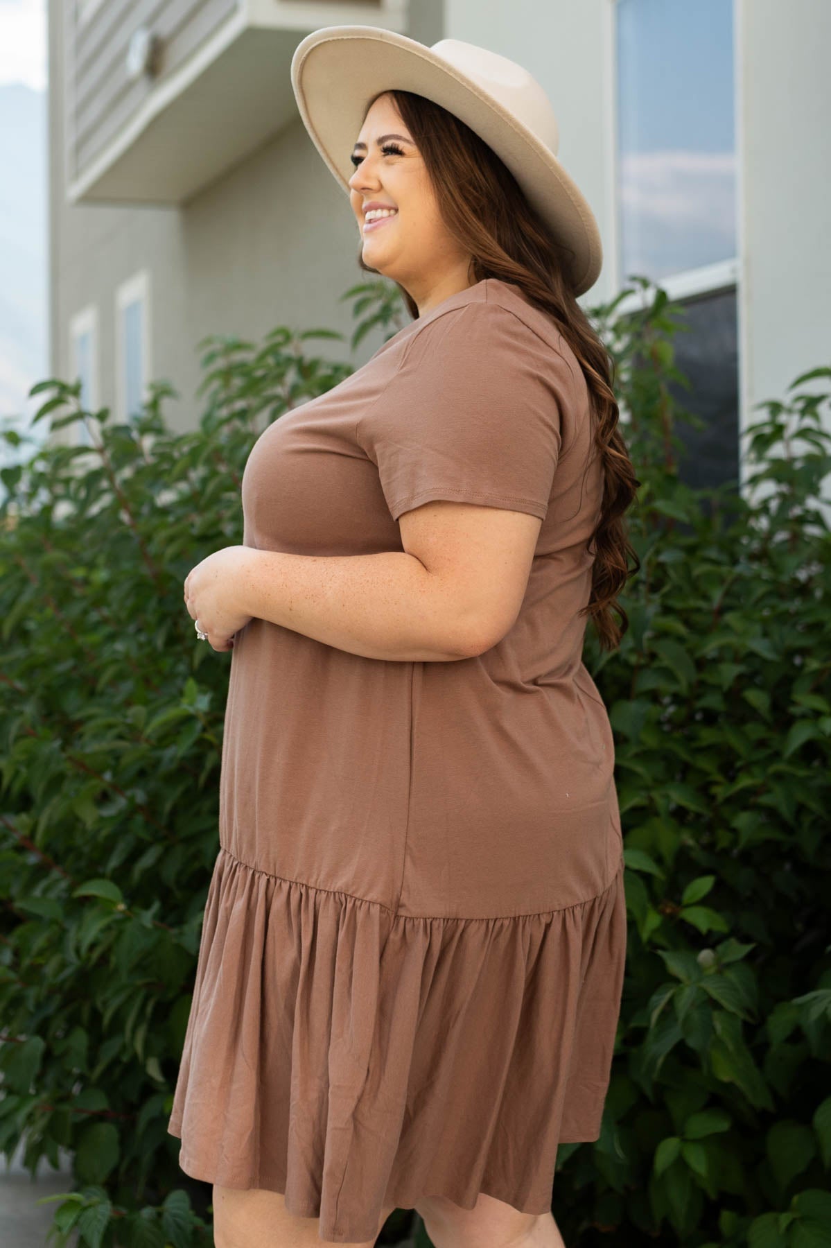 Kandi Mocha Dress