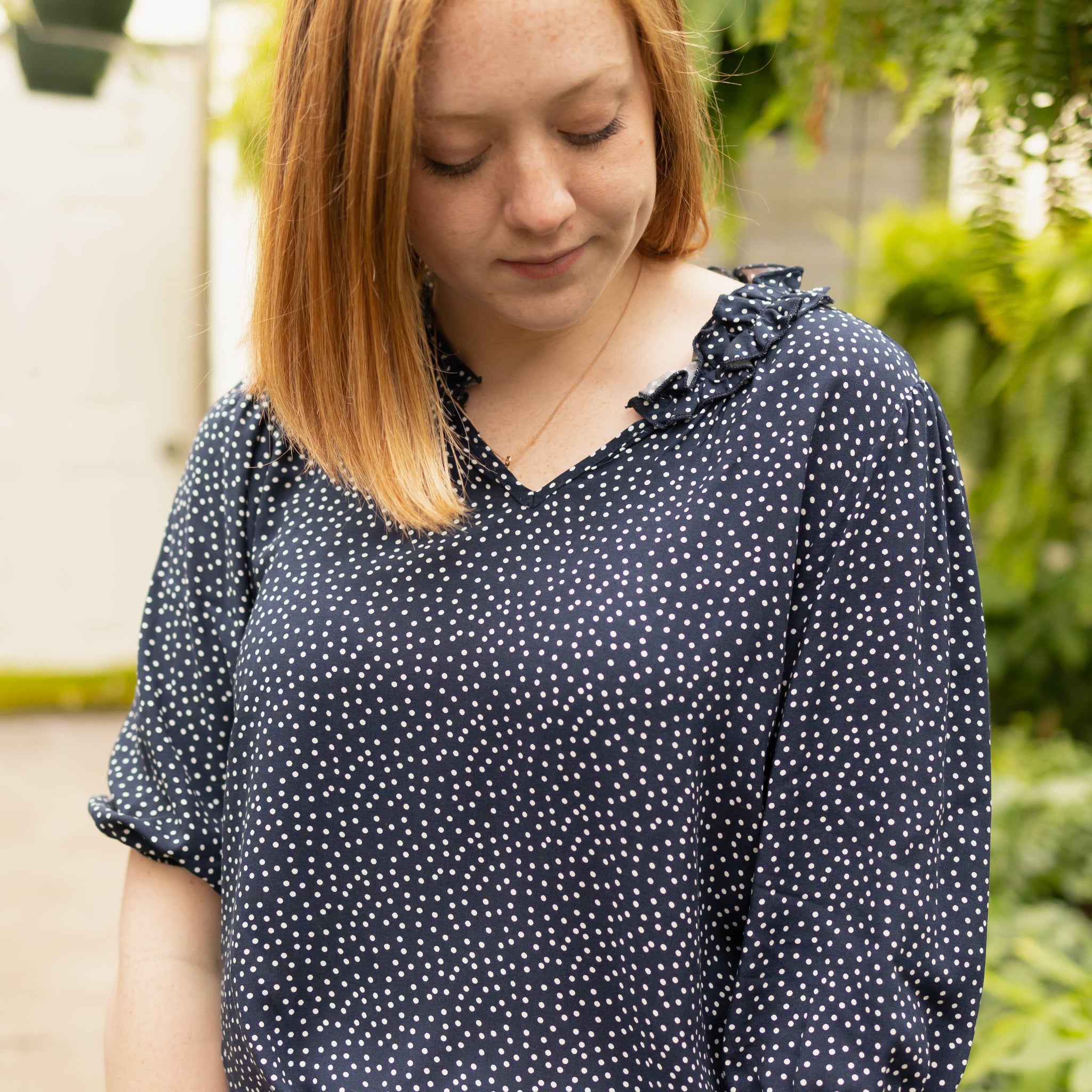 Kaylee Navy Top