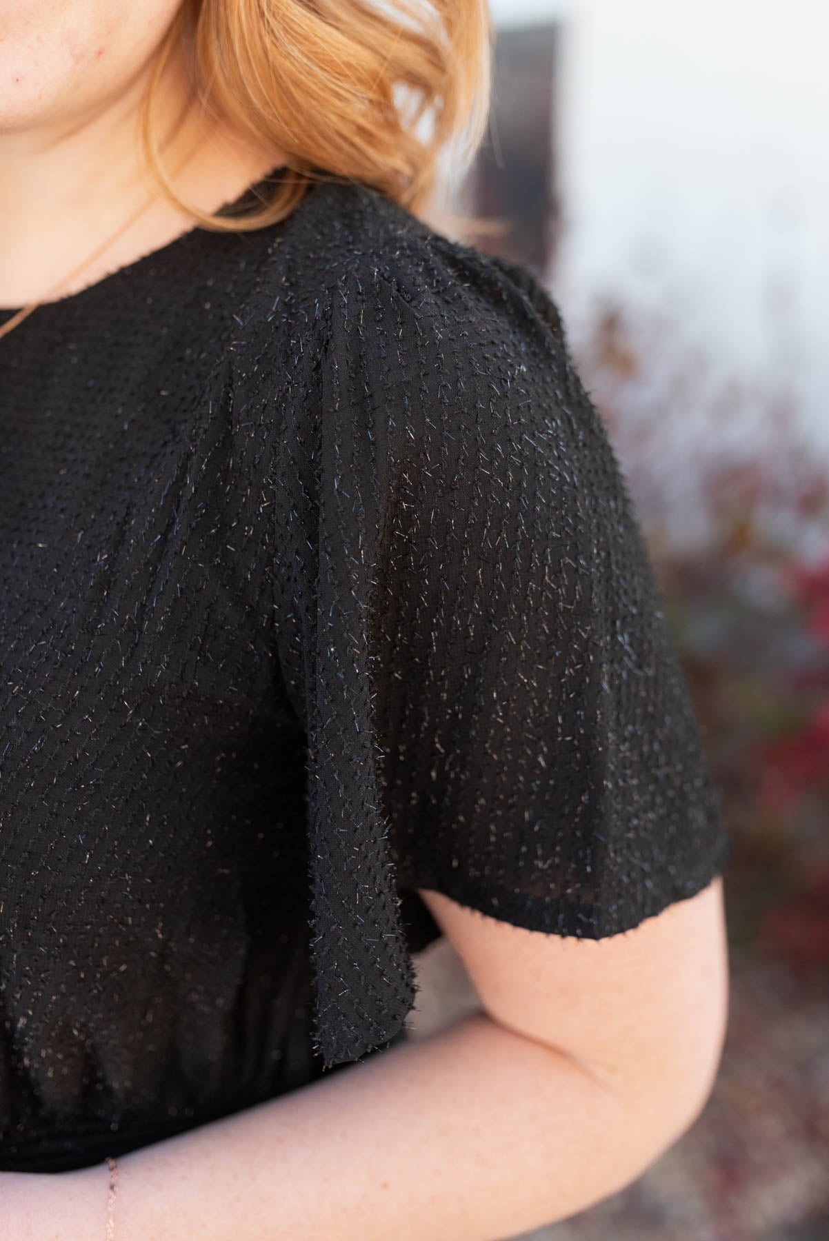 Kenly Sparkle Maxi Wrap Dress