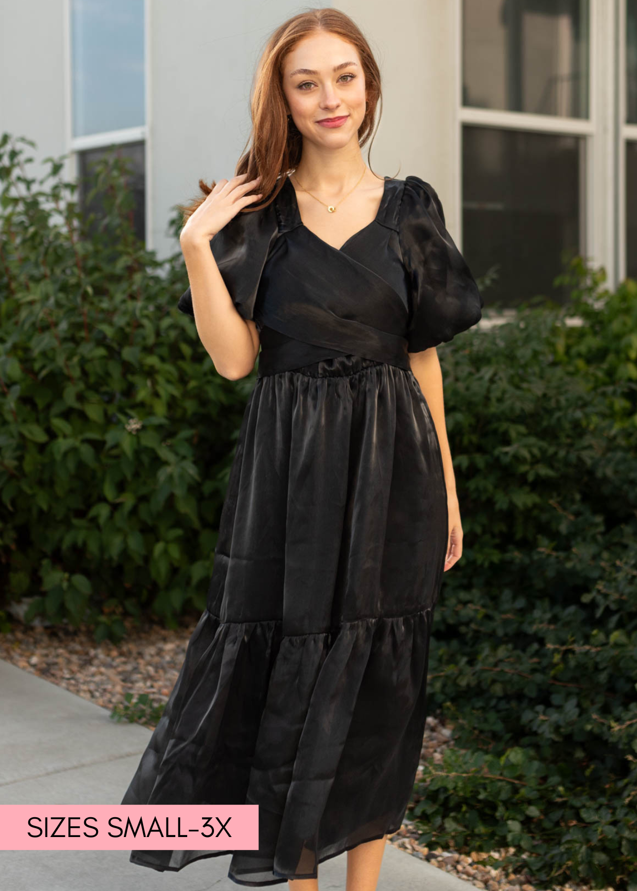 Kerensa Black Dress