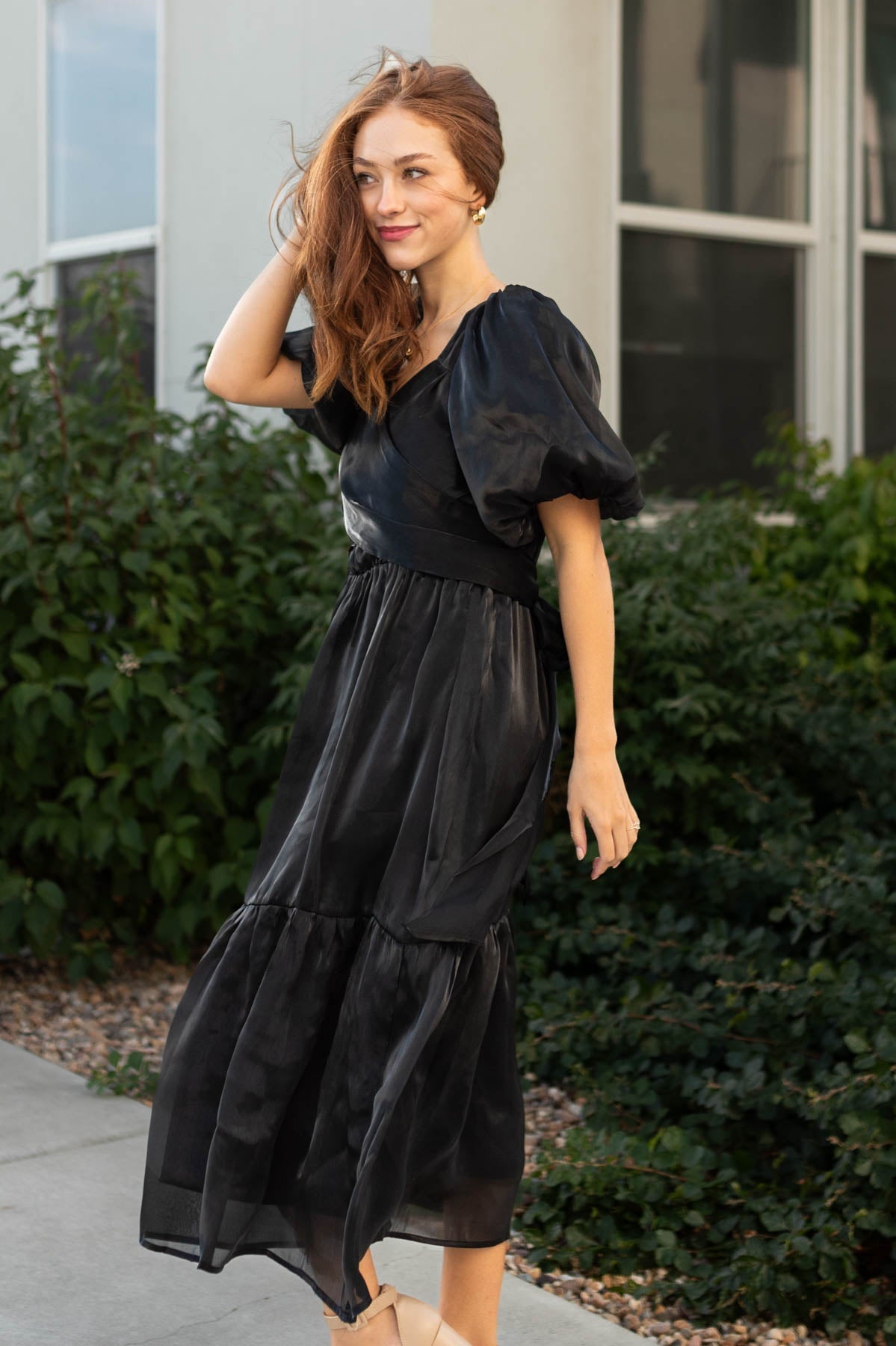 Kerensa Black Dress