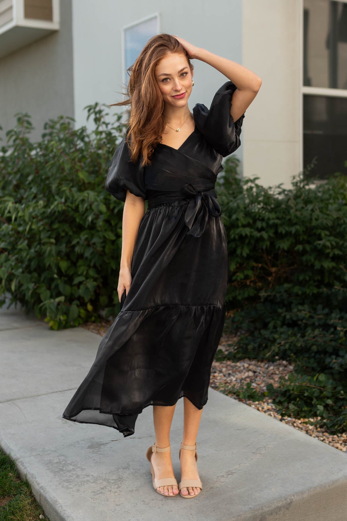 Kerensa Black Dress