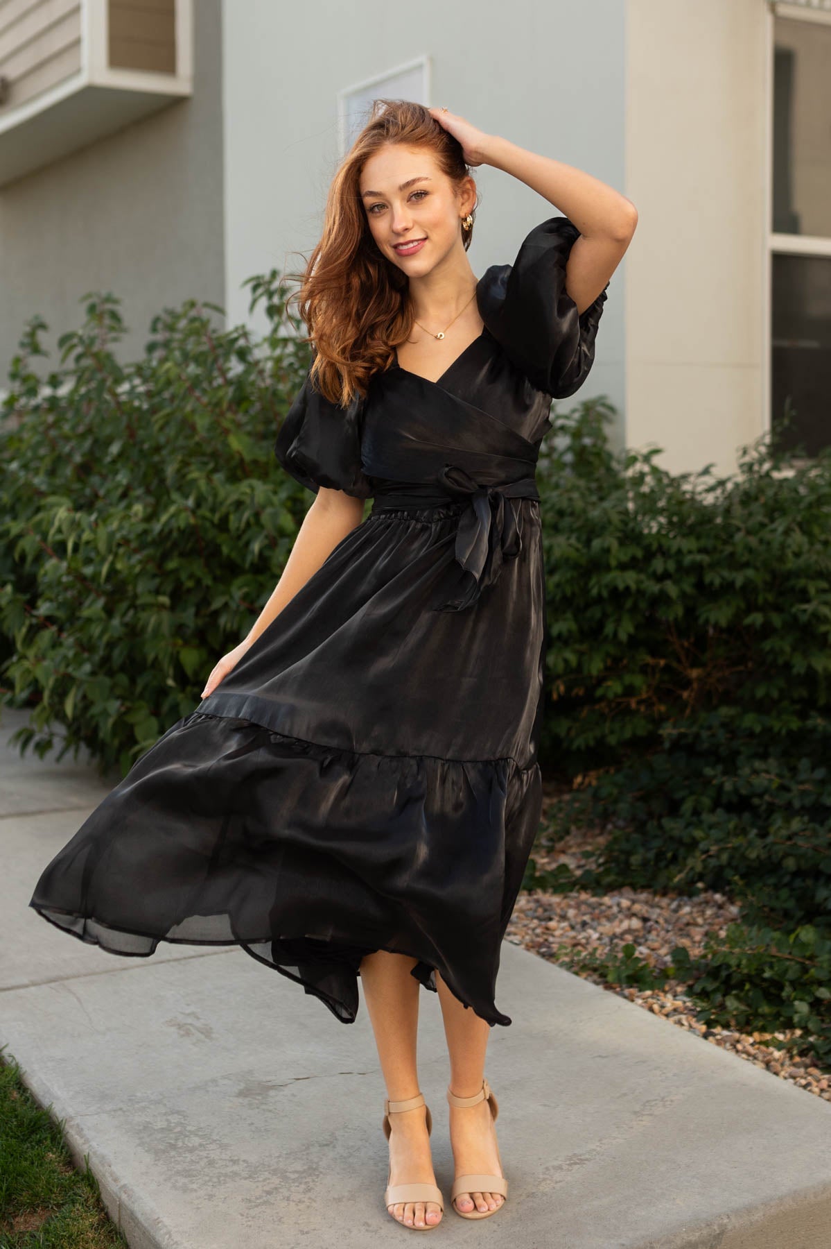 Kerensa Black Dress