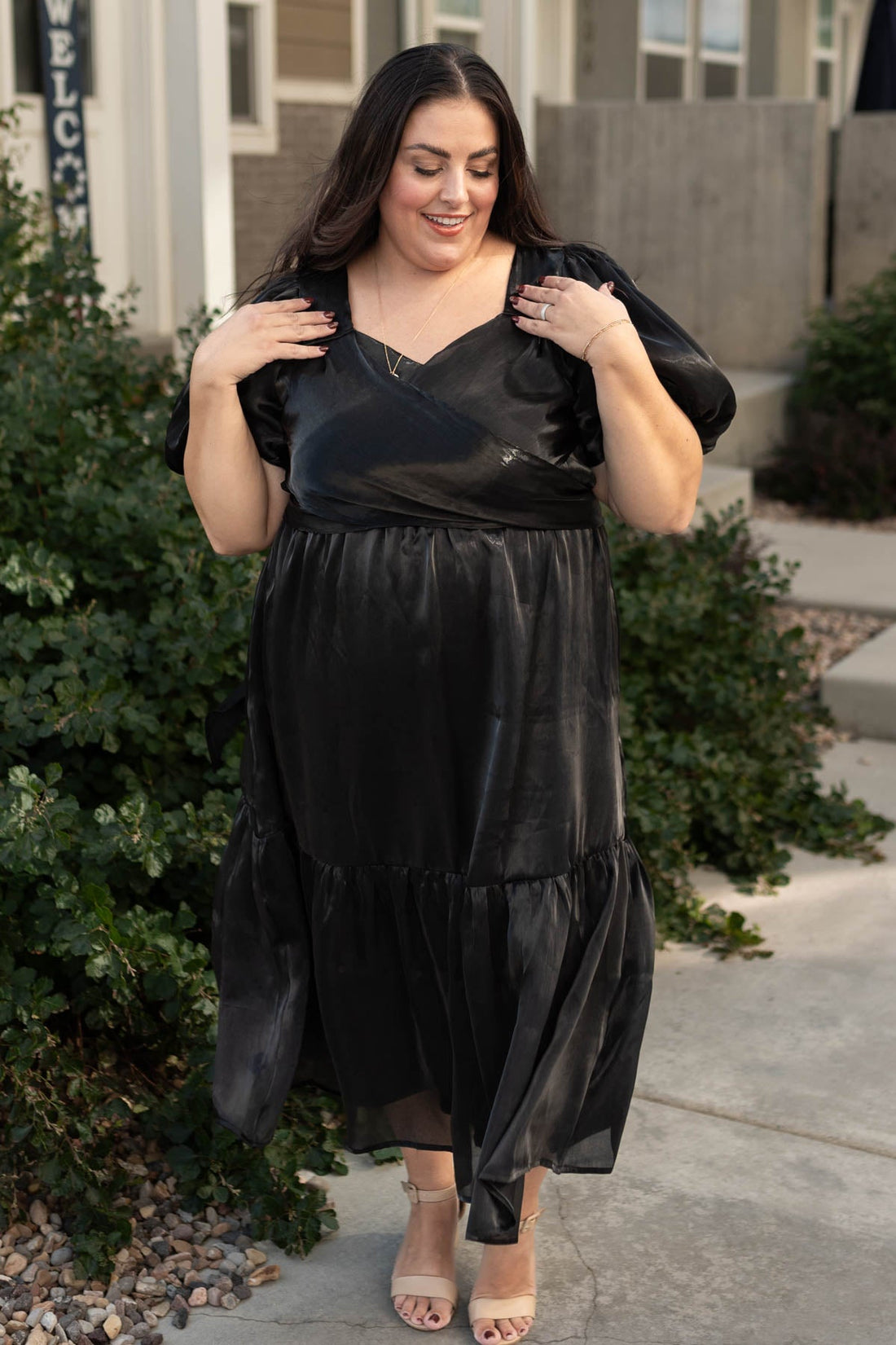 Kerensa Black Dress