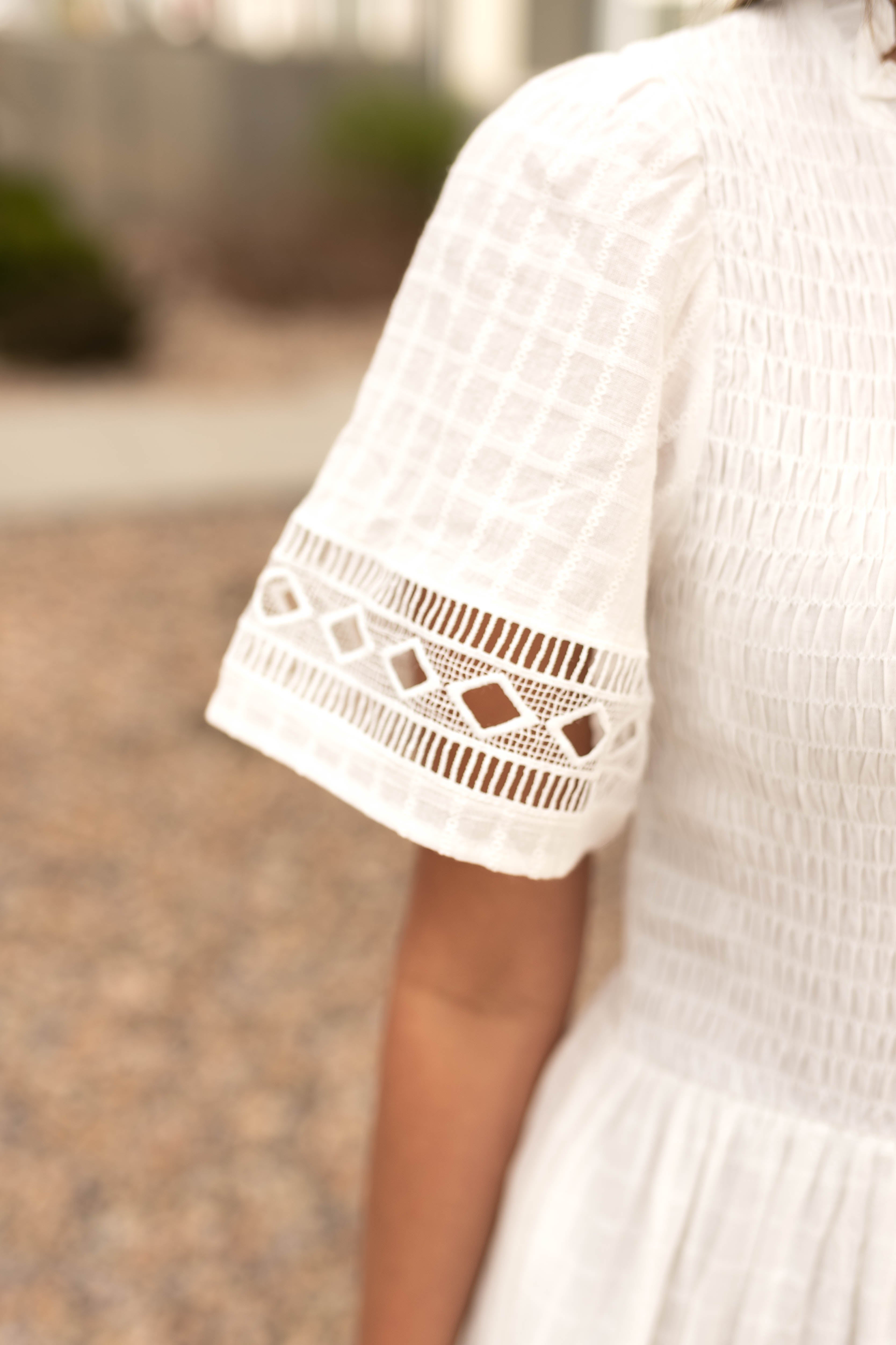 Kiara White Dress