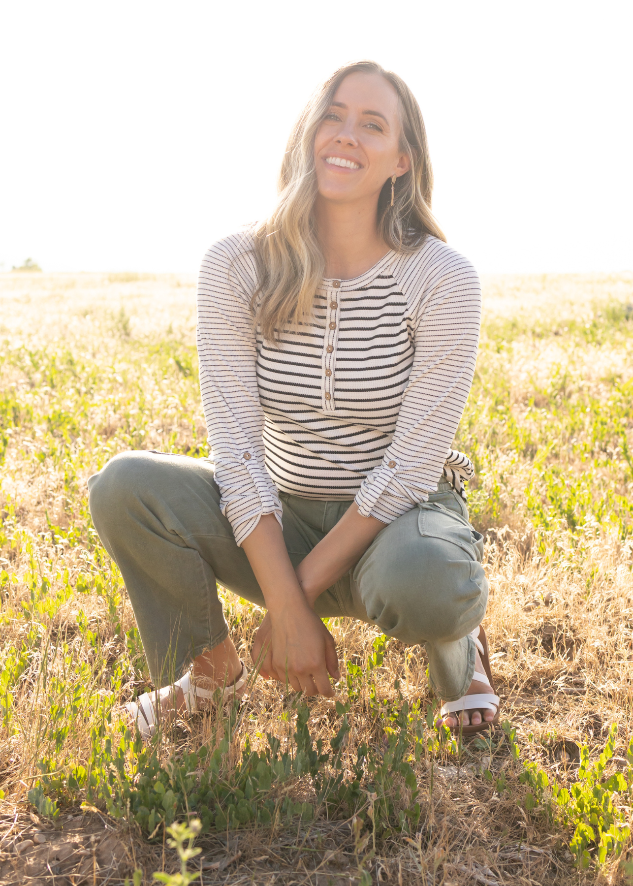Kiley Army Green Jeans