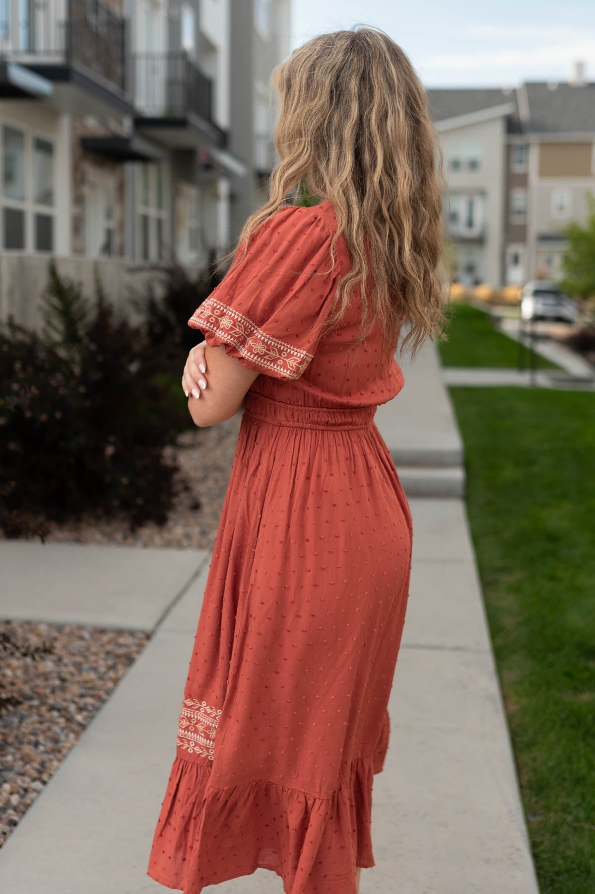 Korina Rust Dress
