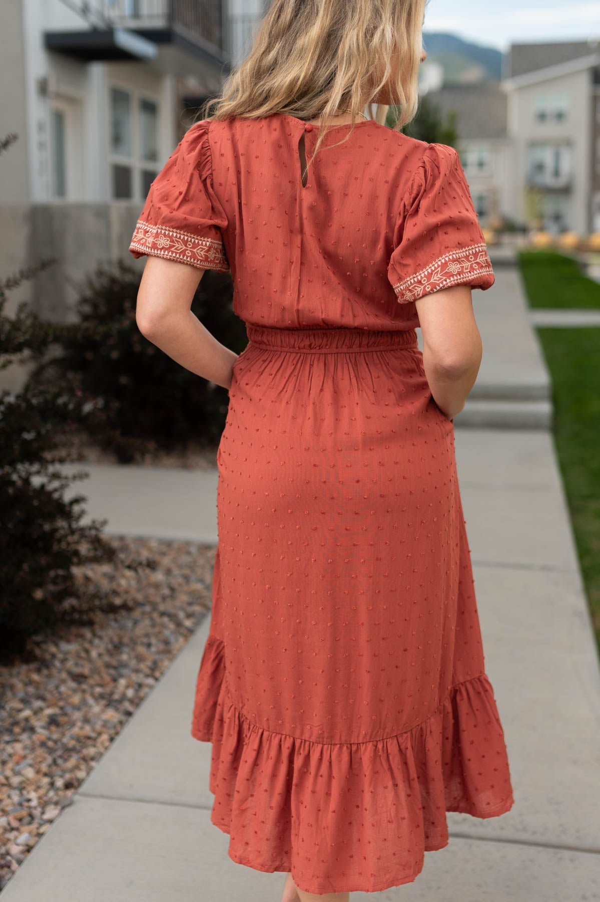Korina Rust Dress