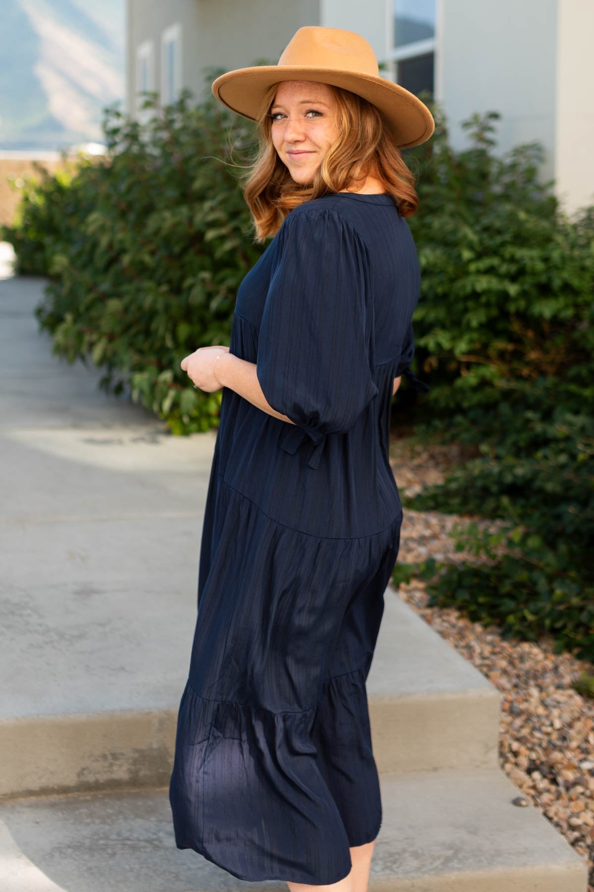 Kyrie Navy Dress
