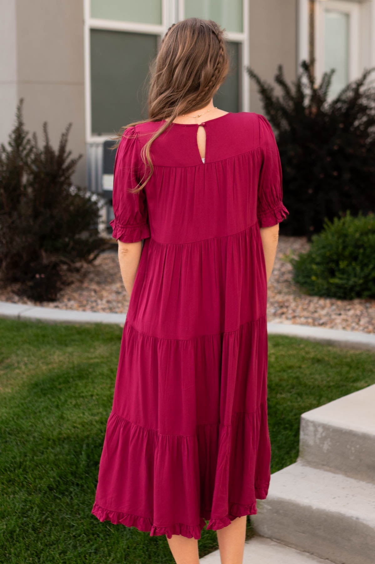 Larina Ruby Red Dress