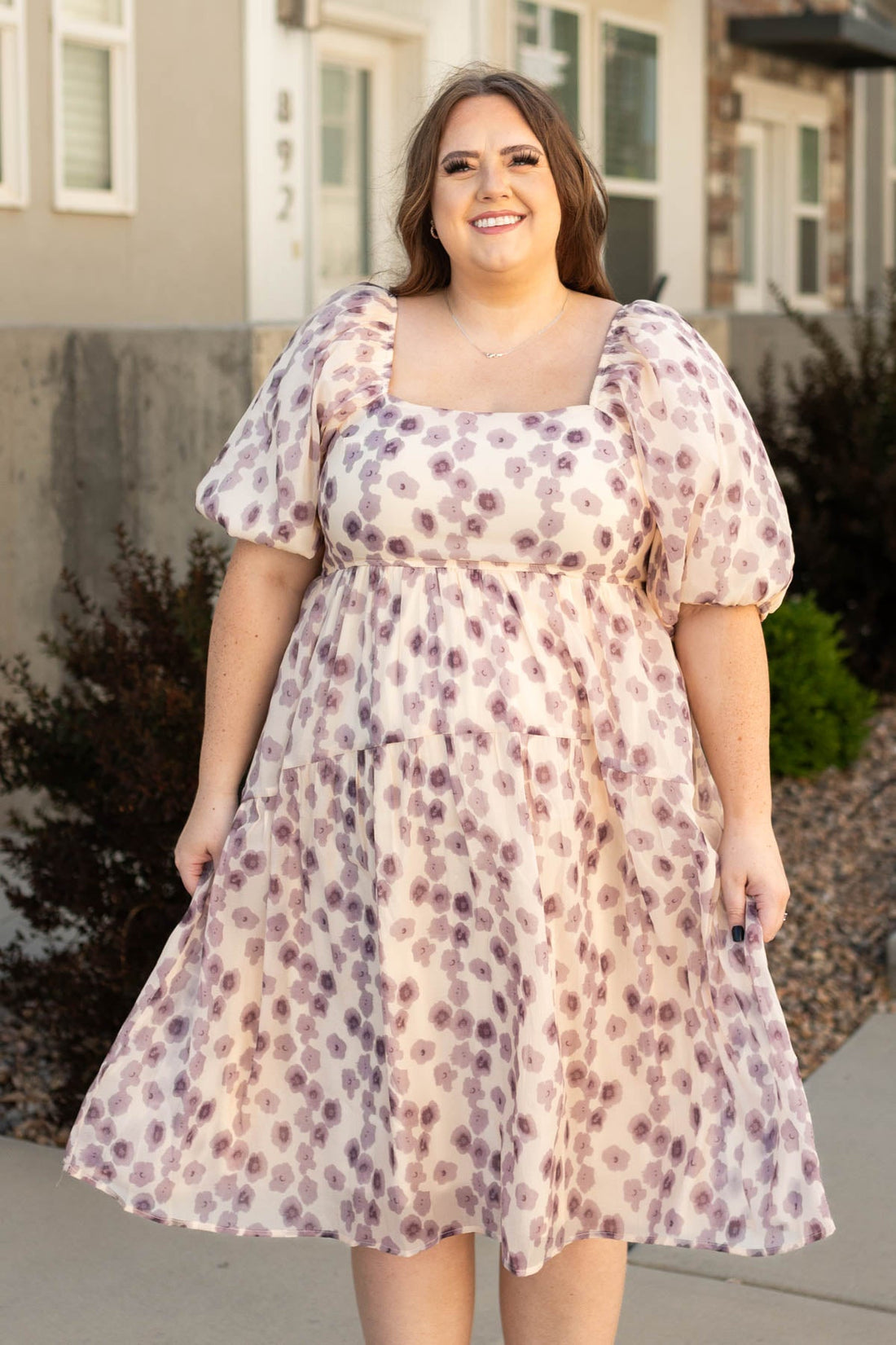 Laurette Lavender Dress