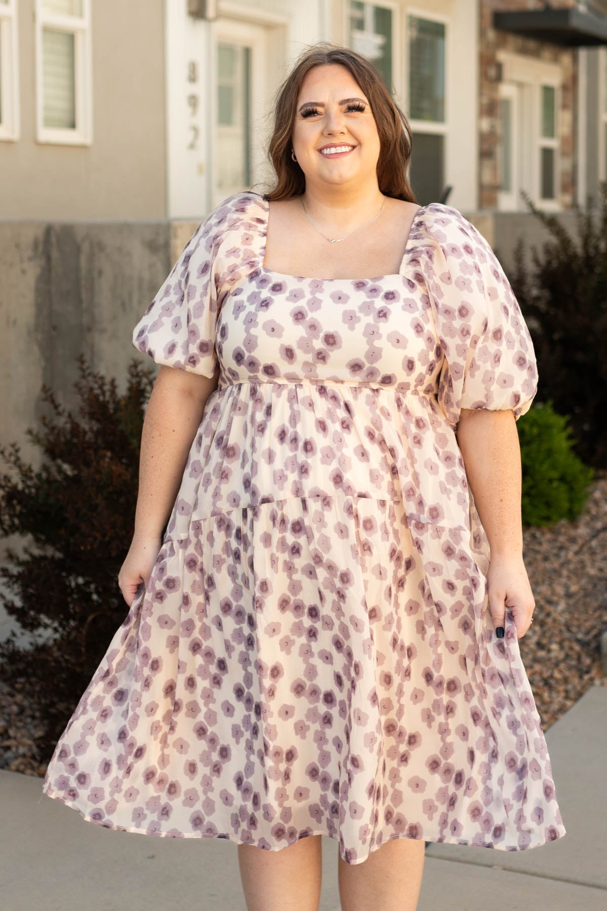 Laurette Lavender Dress