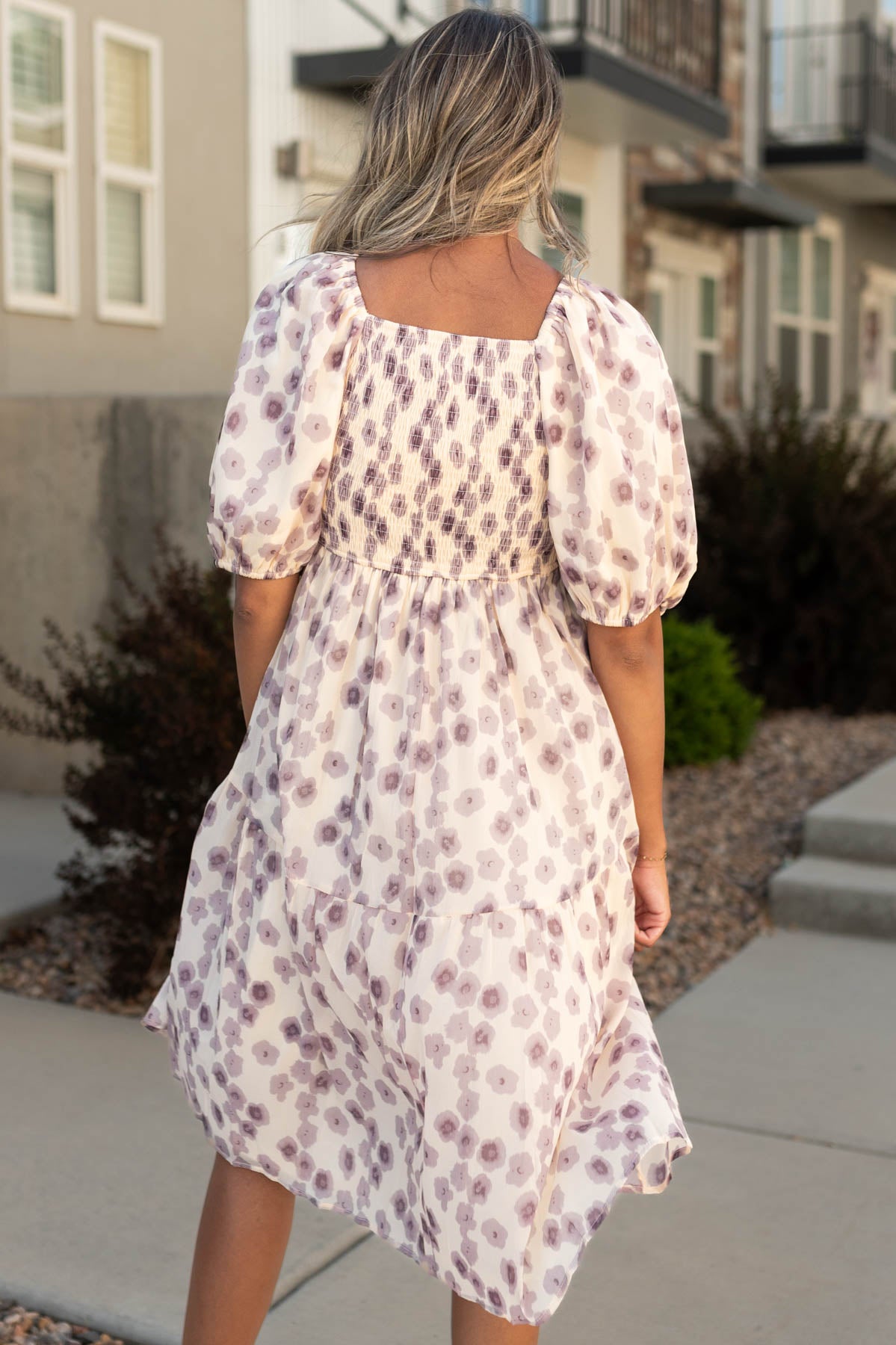 Laurette Lavender Dress