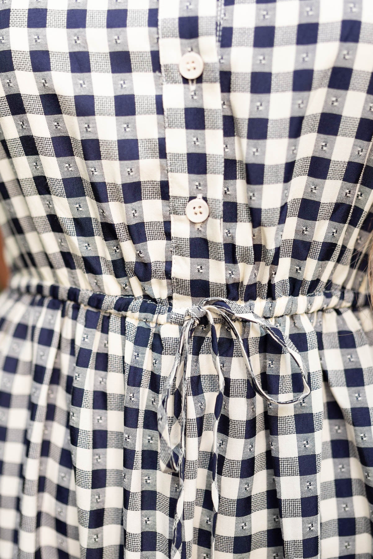 Layla Navy Tiered Dress