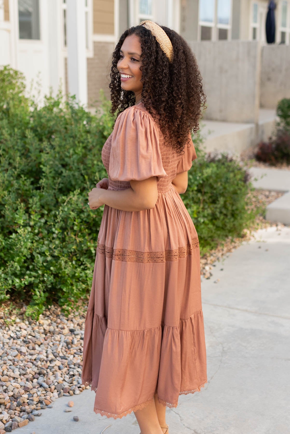 Leilani Chestnut Dress