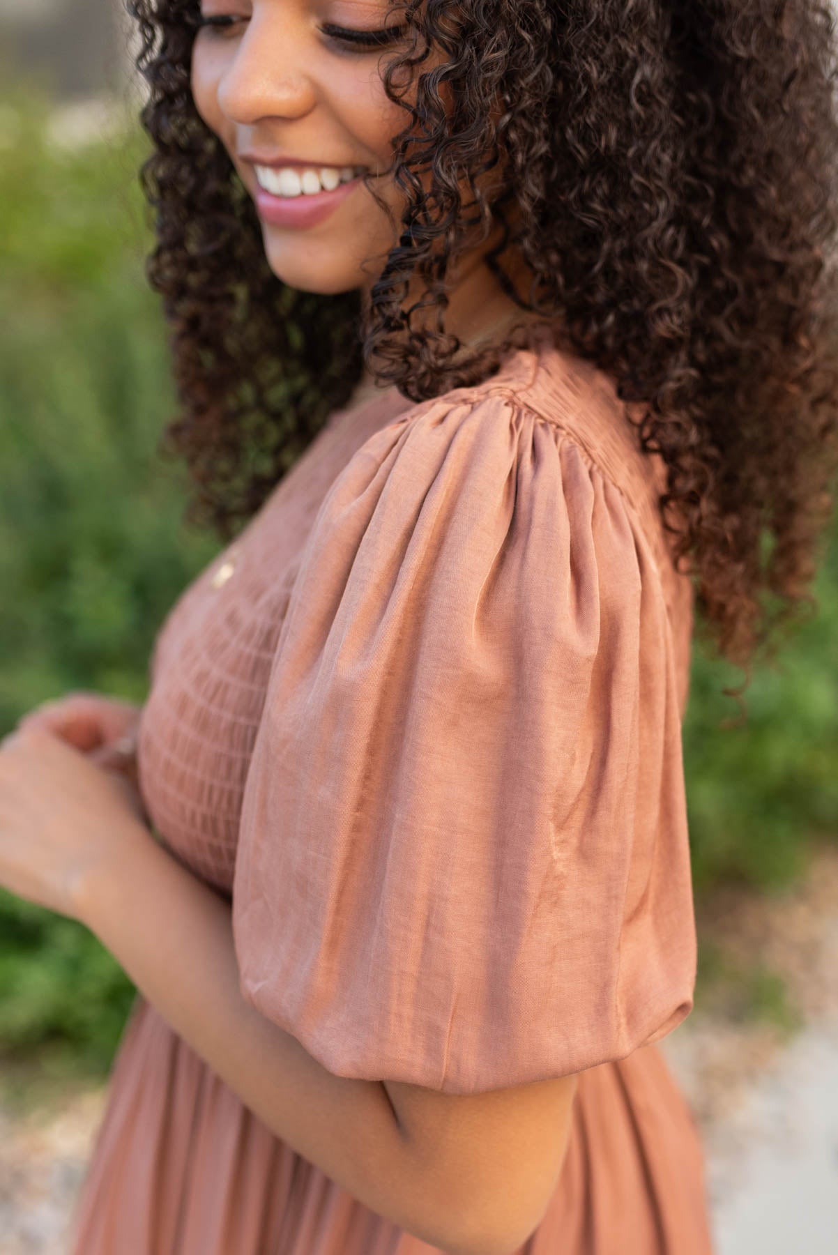 Leilani Chestnut Dress