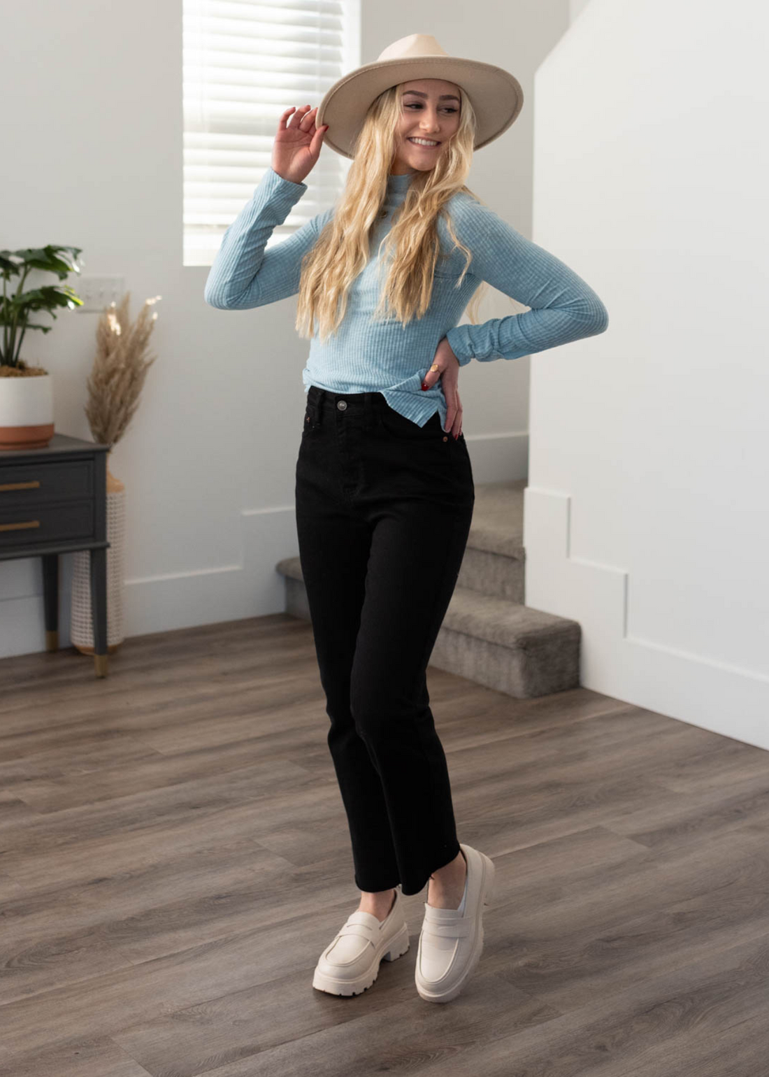 Lina Sky Blue Top