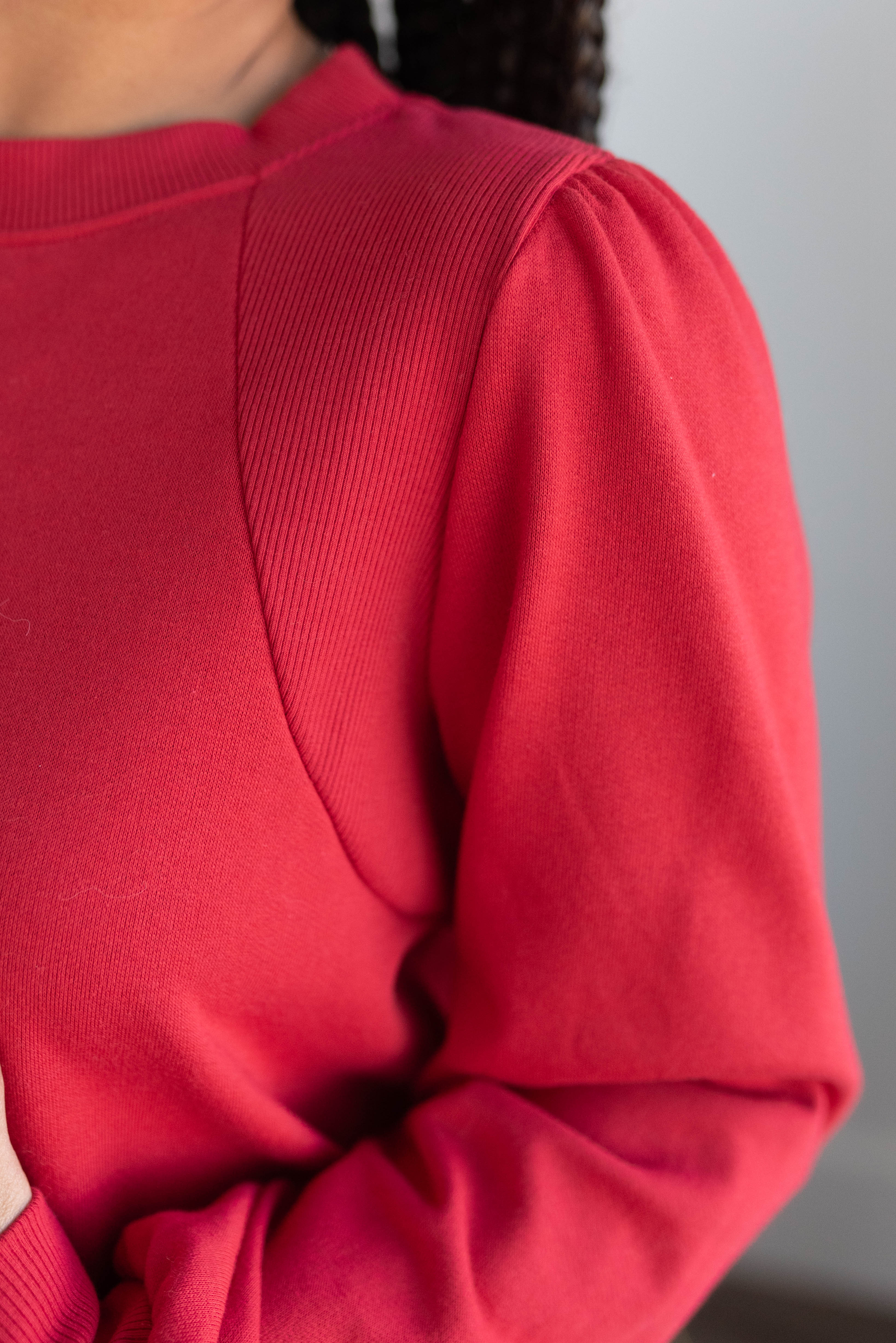 Lisa Red Pullover