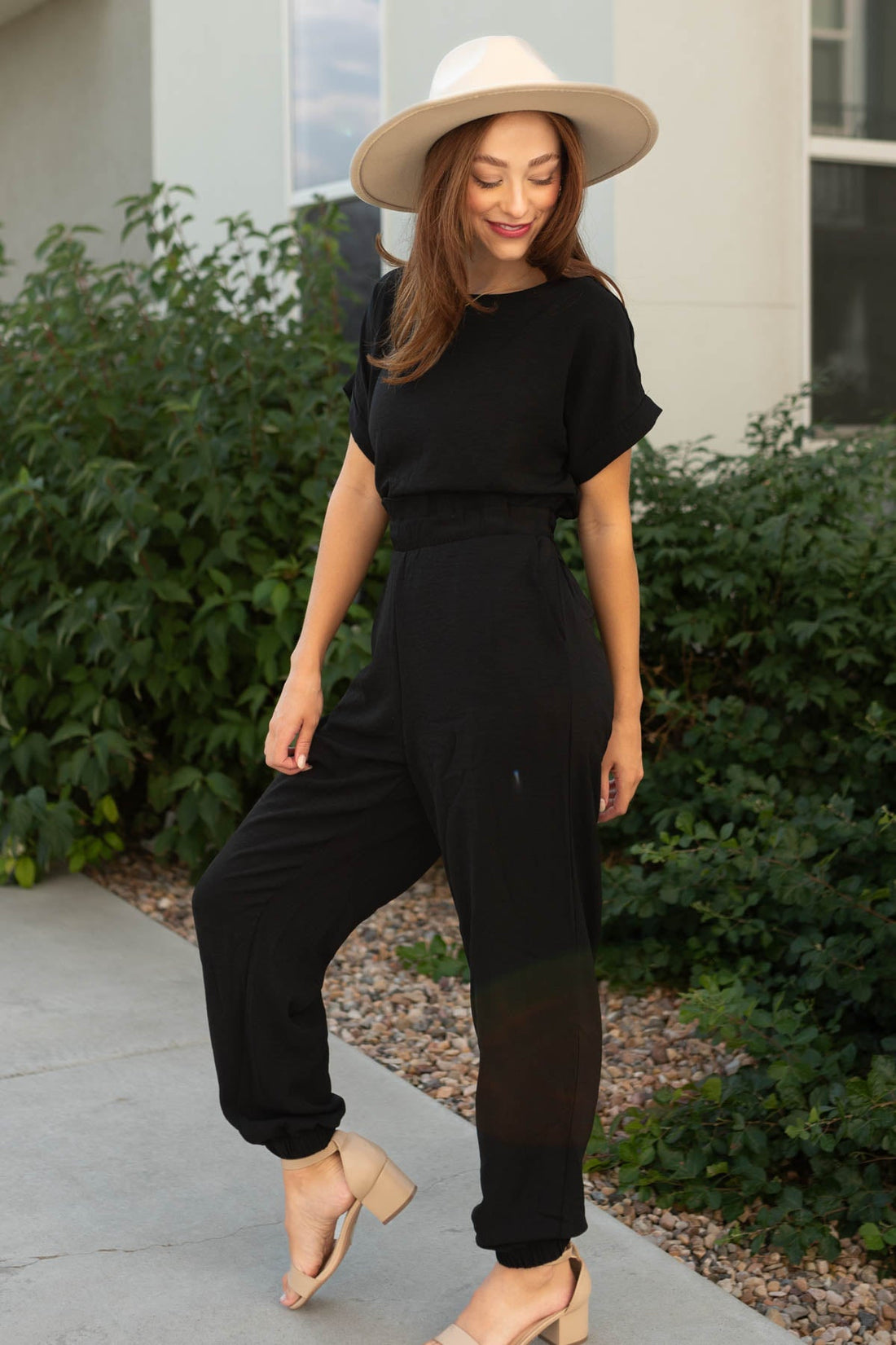 Liza Black Jumpsuit