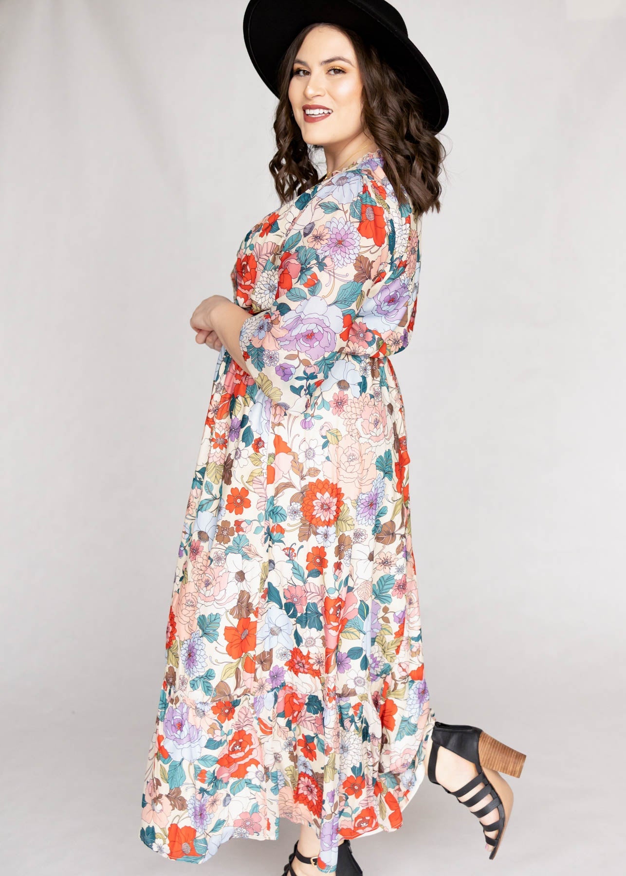 Carolina Floral Dress