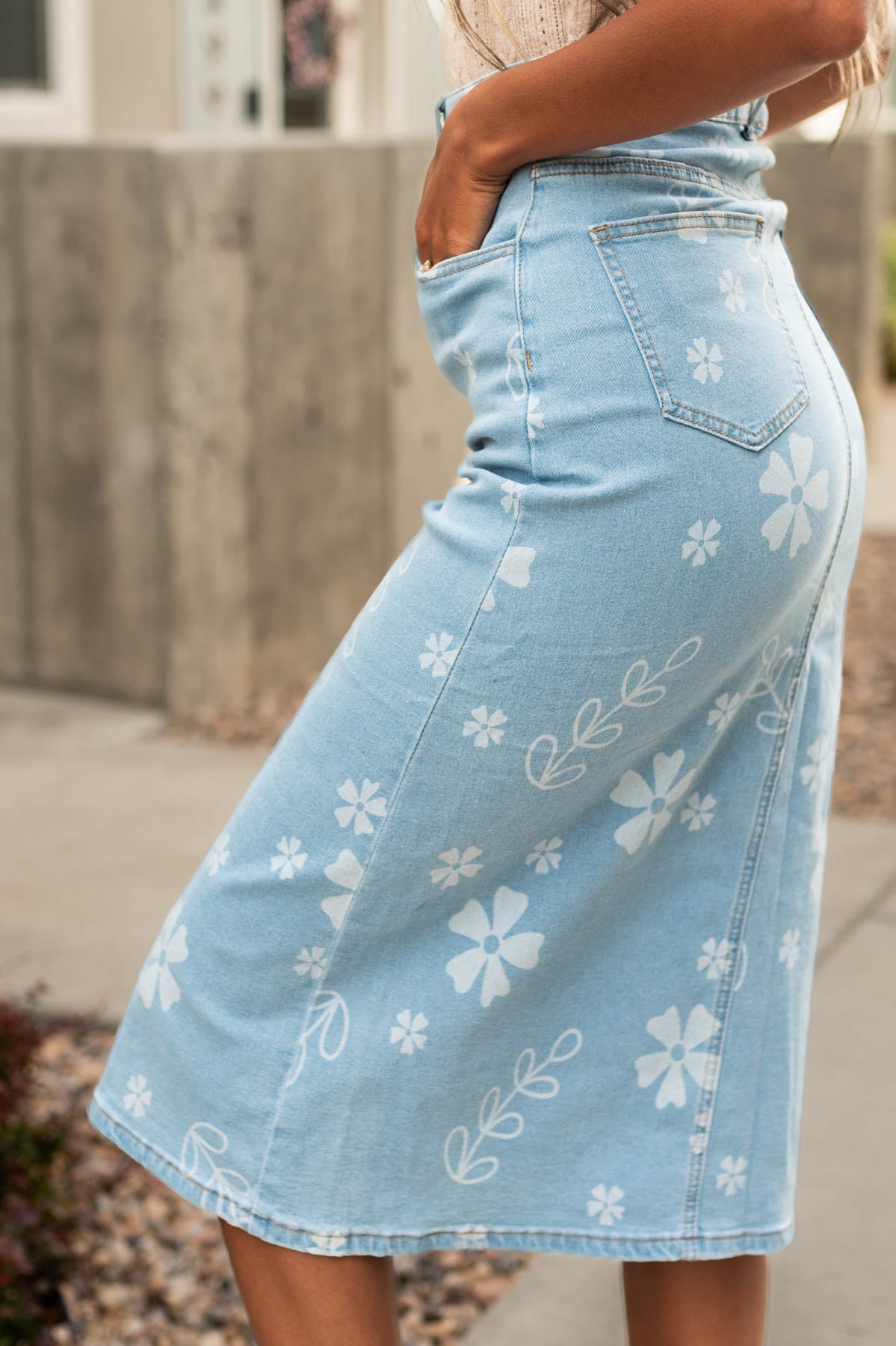 Madalynn Denim Skirt