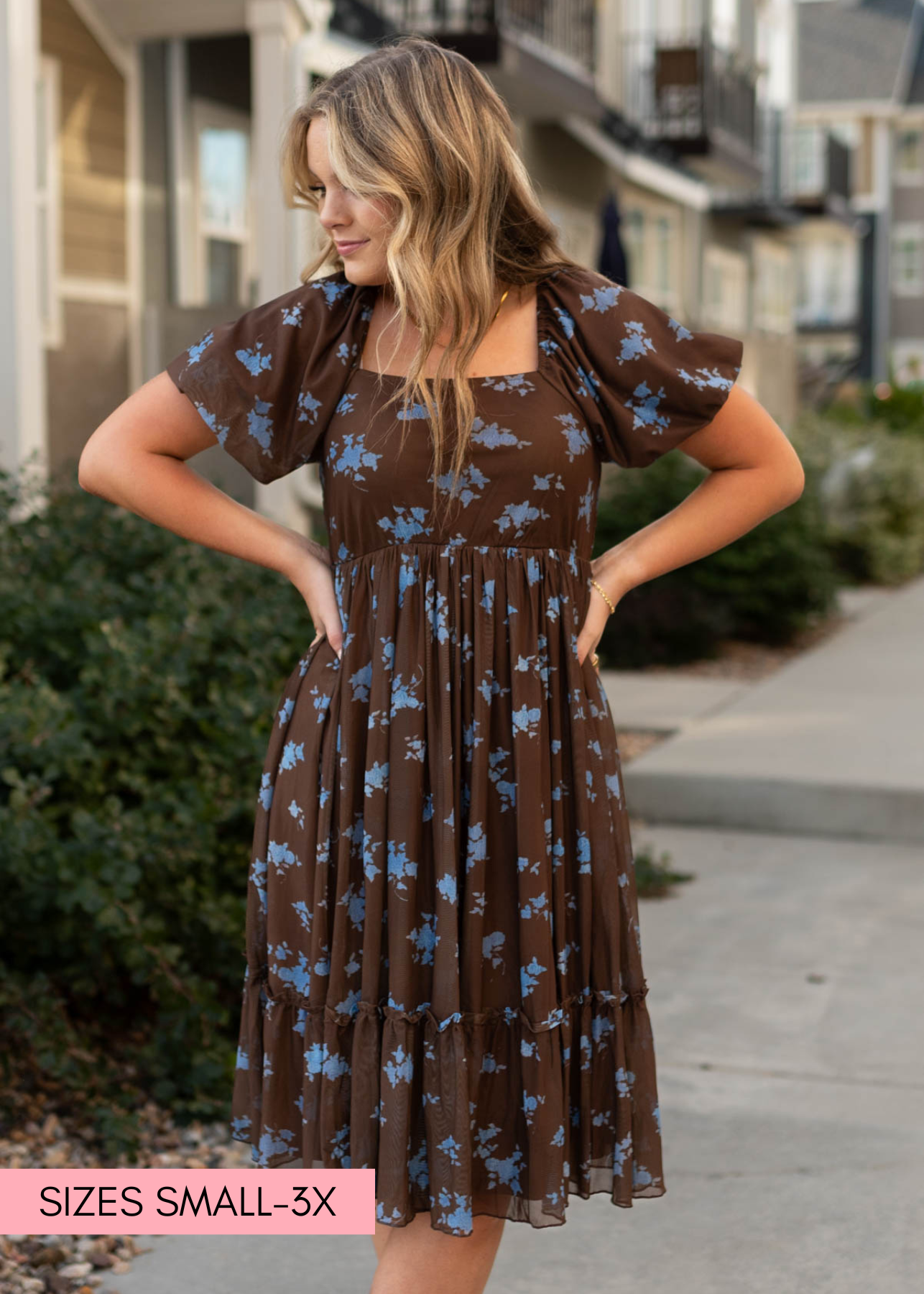 Madrina Chocolate Dress