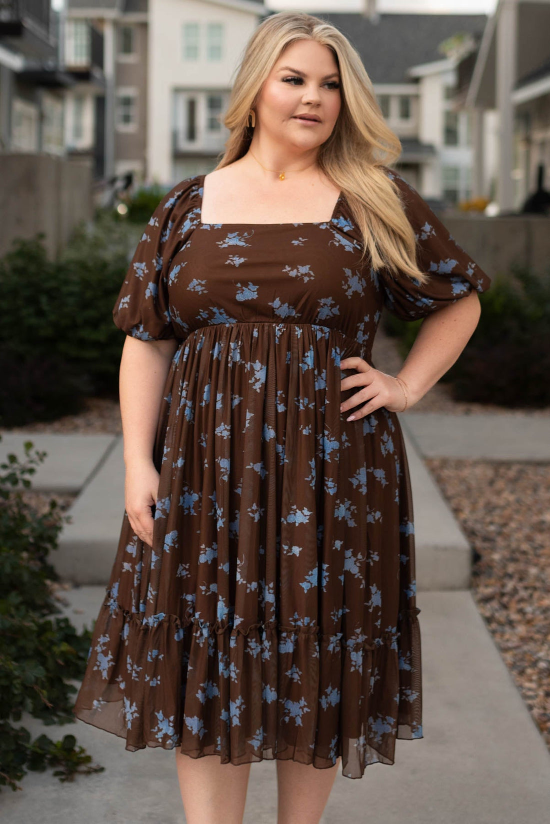 Madrina Chocolate Dress