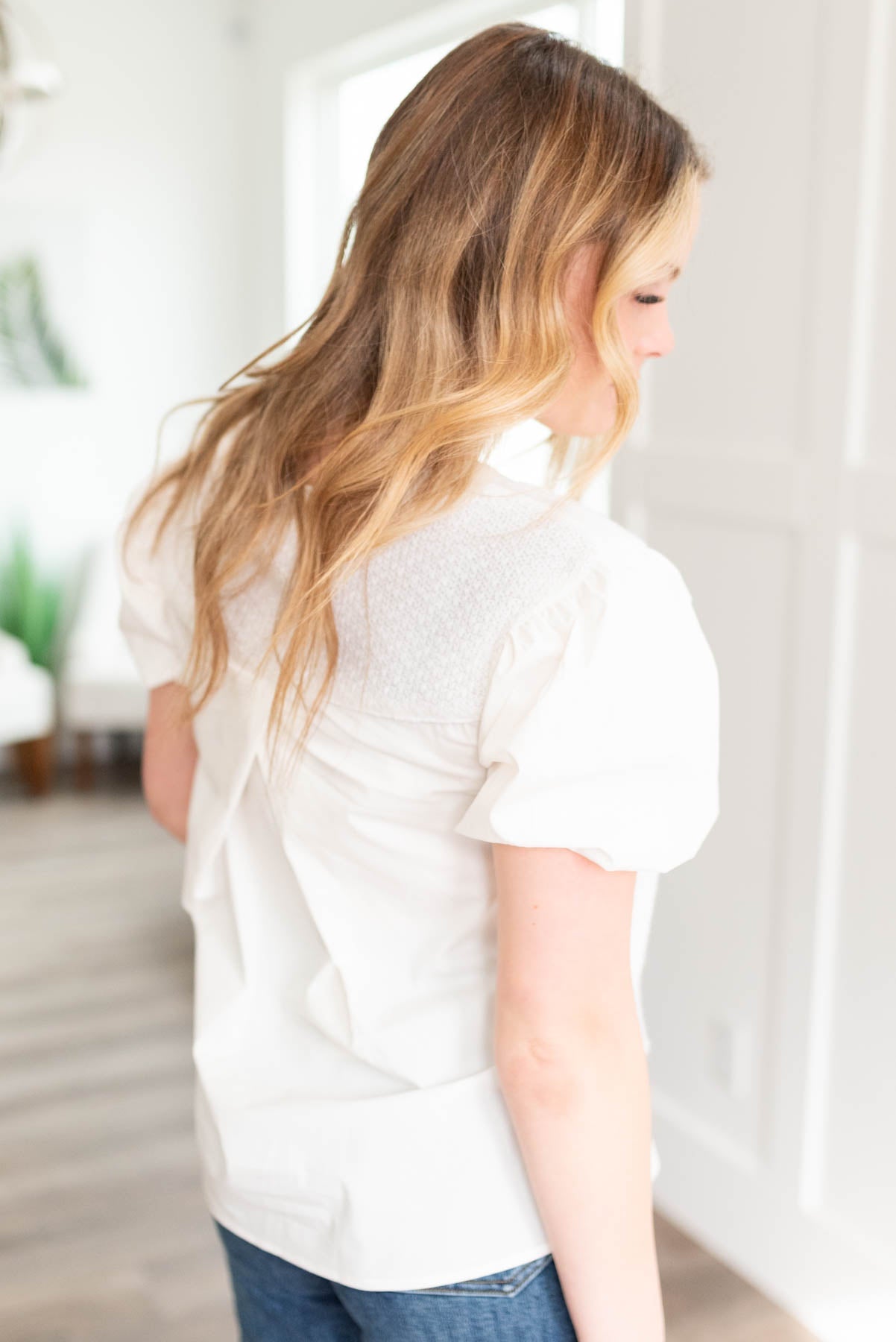 Maelynn Off White Blouse