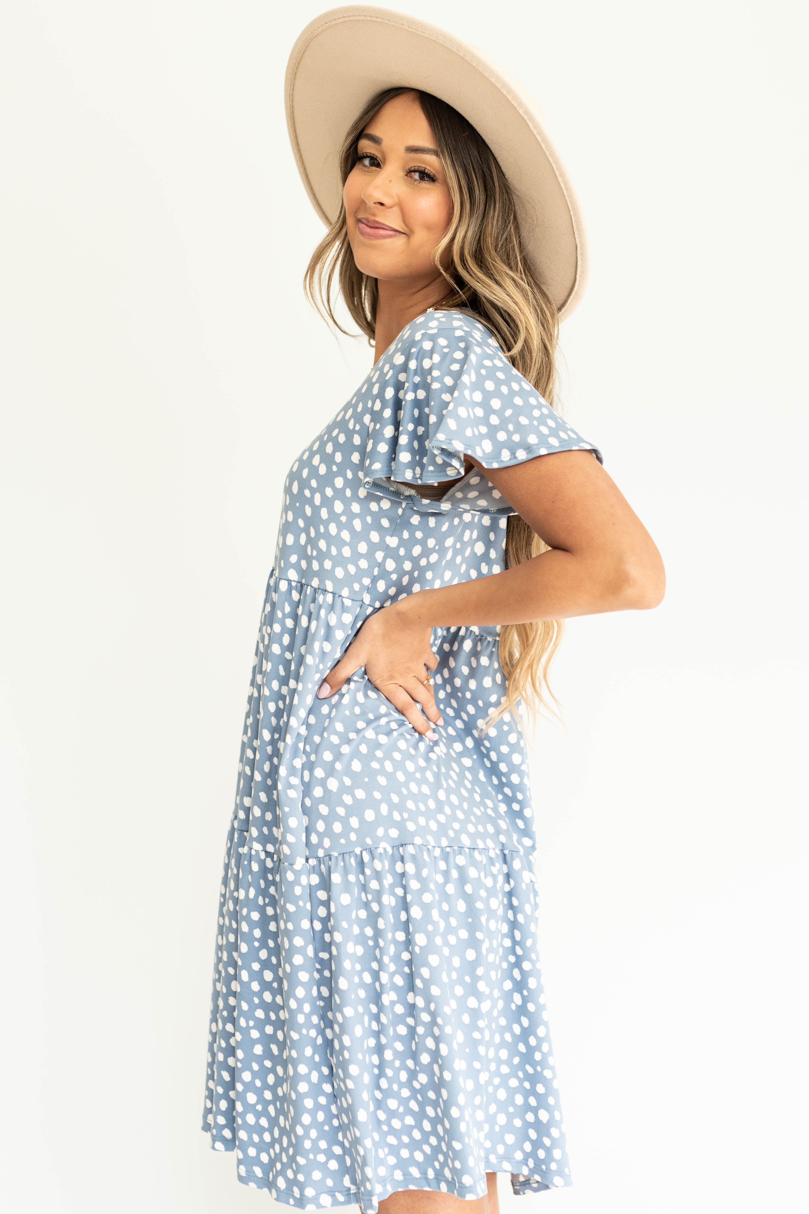 Mallory Blue Dress